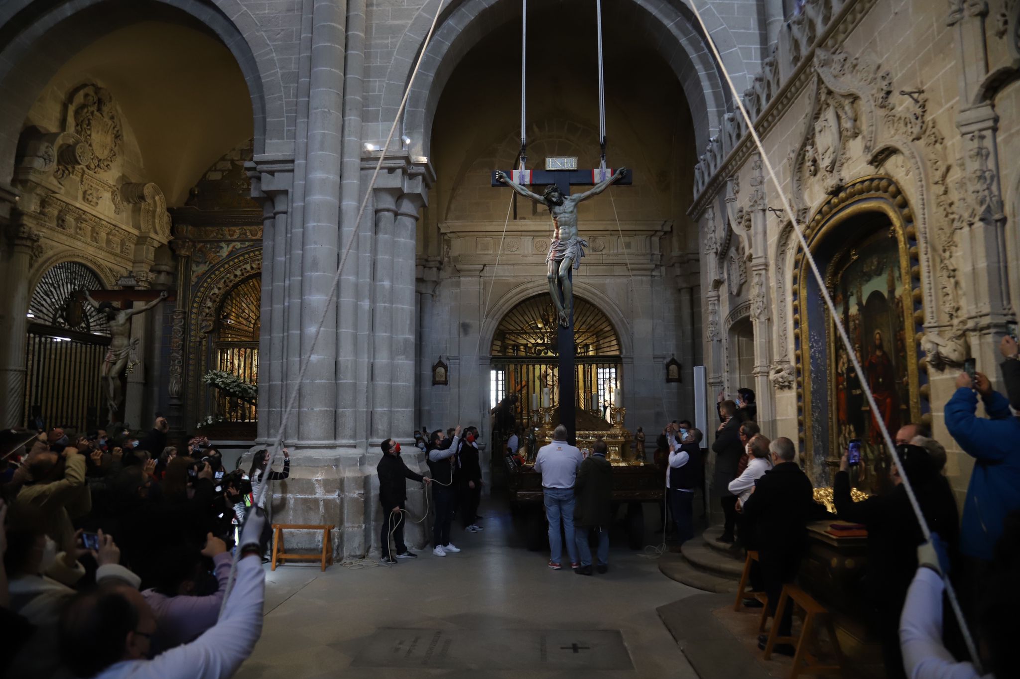 Descendimiento del Cristo de las Injurias. Foto María Lorenzo 13