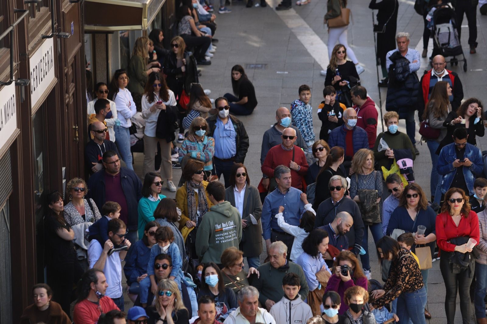 Ciudadanos pasean por Zamora en Semana Santa Foto: María Lorenzo