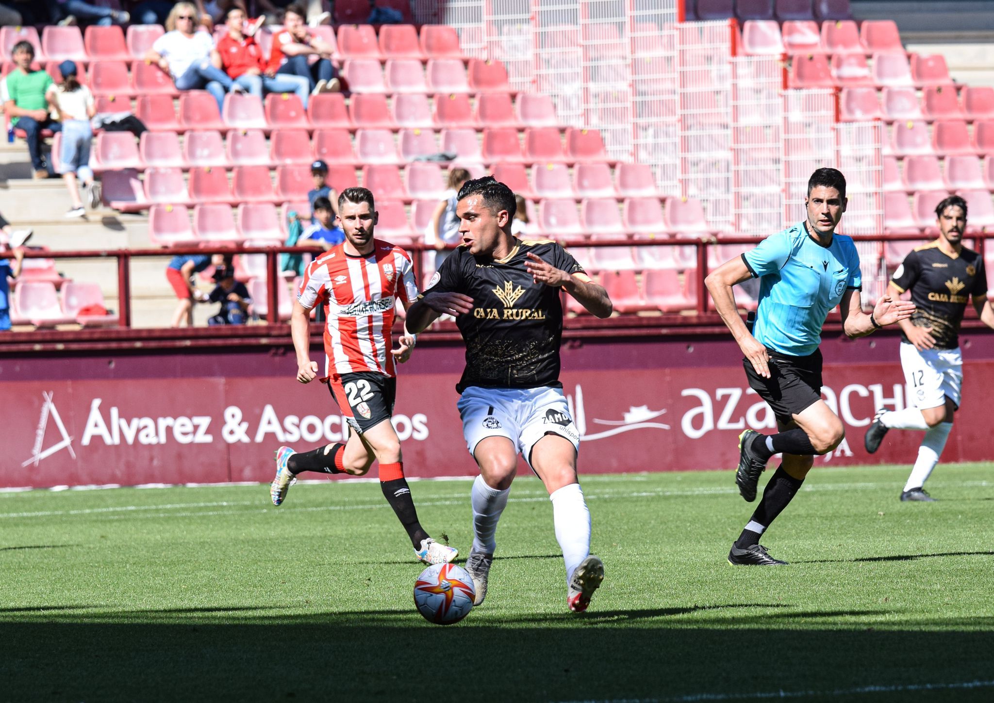 Dani Hernández en un instante del partido