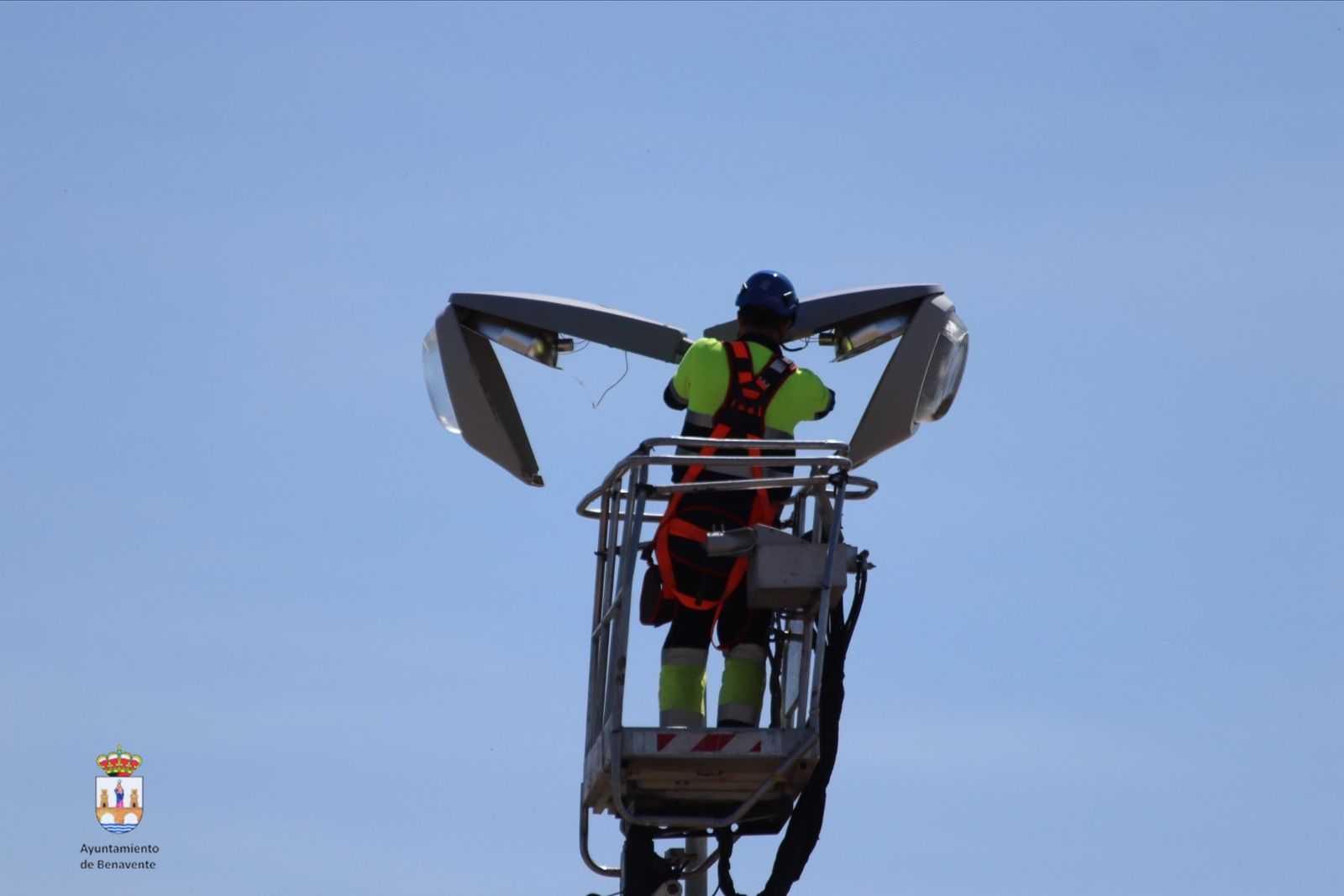 Imagen de los trabajos Ayuntamiento de Benavente