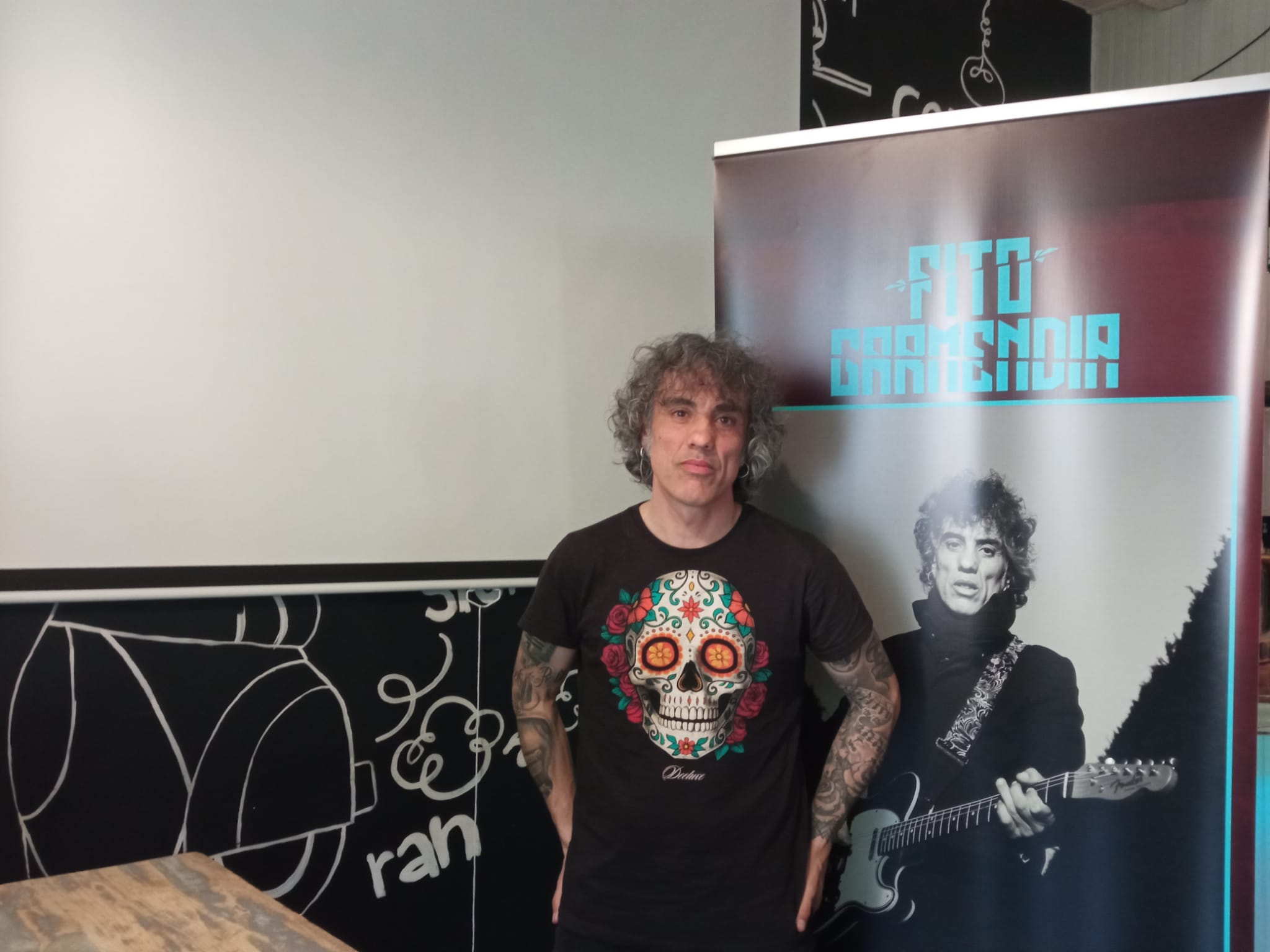 Fito Garmendia en su presentación en Zamora