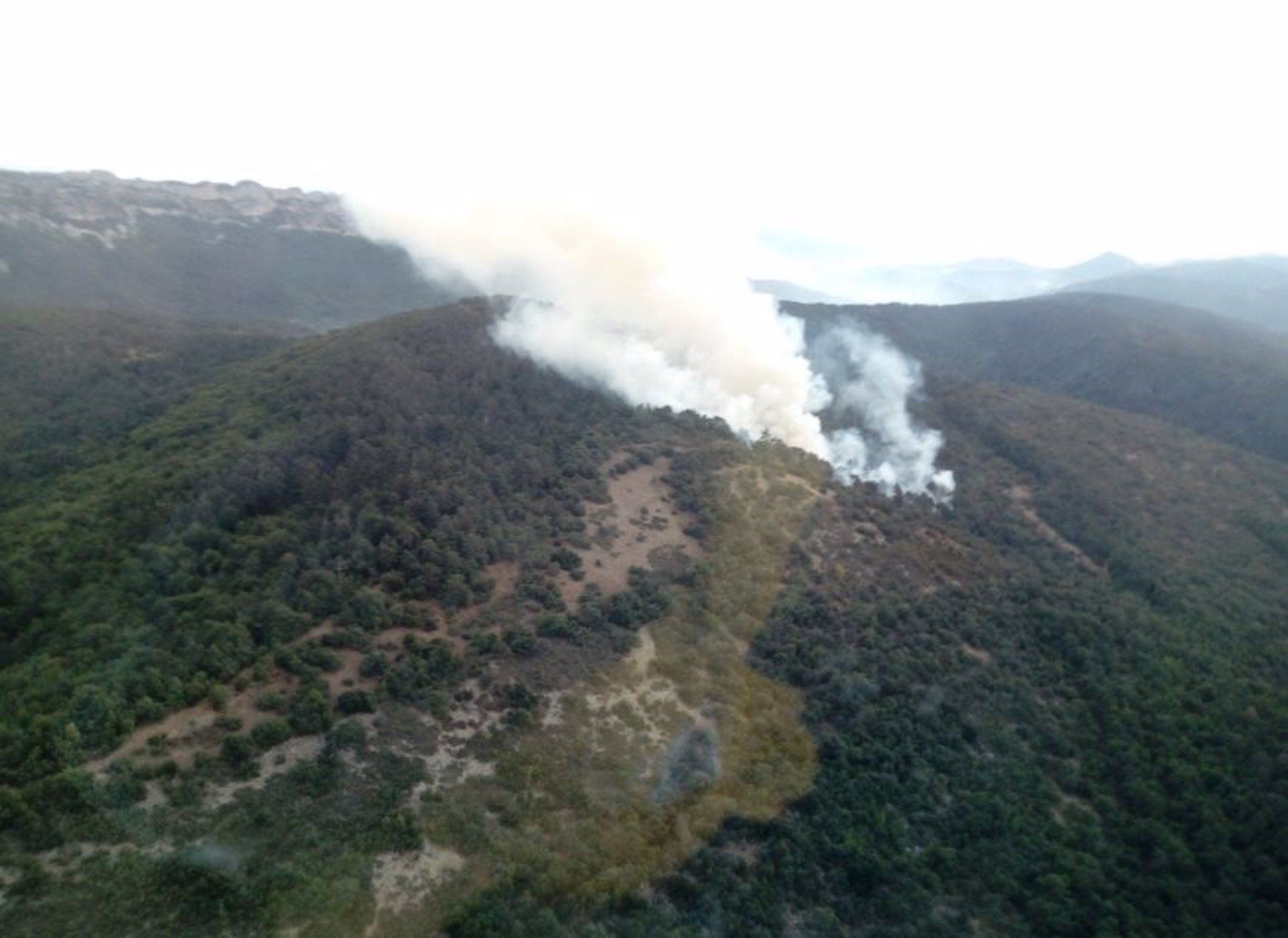 Imagen de archivo de un incendio forestal.   JCYL   Archivo