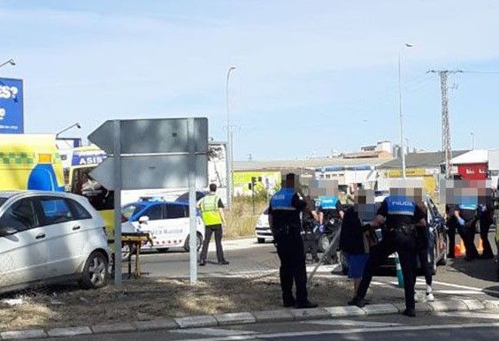 Imagen de archivo de un accidente en la zona