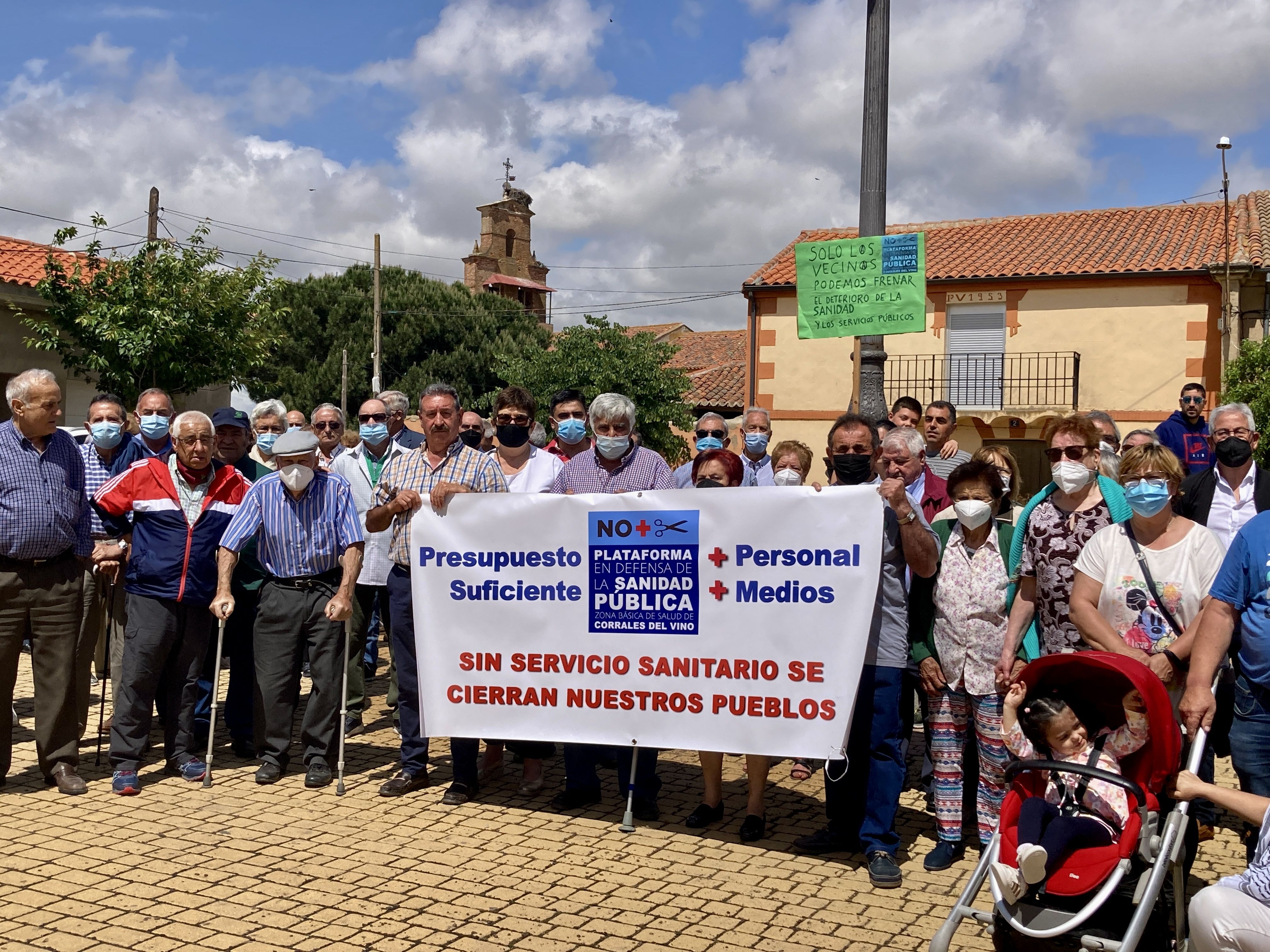 Manifestación por la sanidad en El Piñero