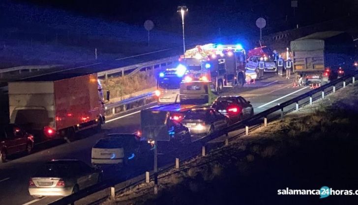 Imagen de archivo de otro accidente en la A 66