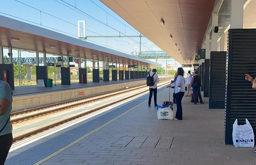 Imagen de la estación de tren de Zamora