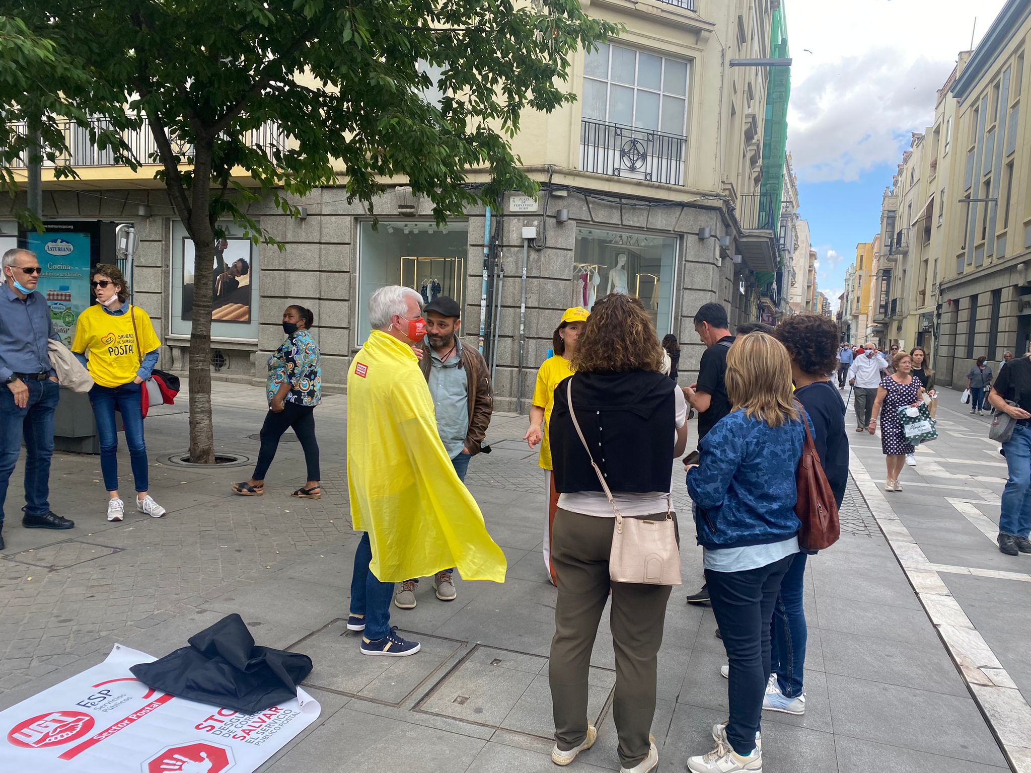 Movilización en Zamora contra el desmantelamiento de Correos (3)