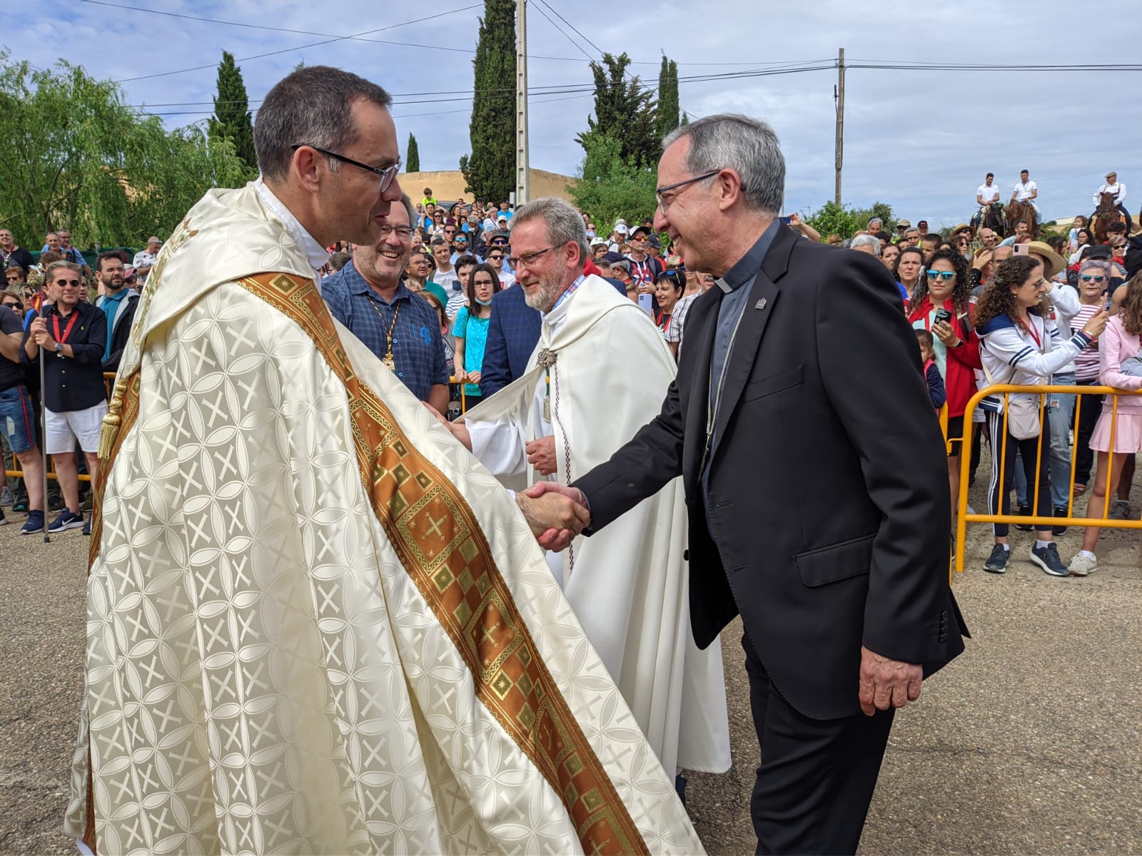 La Virgen de la Concha une de nuevo a Zamora y La Hiniesta