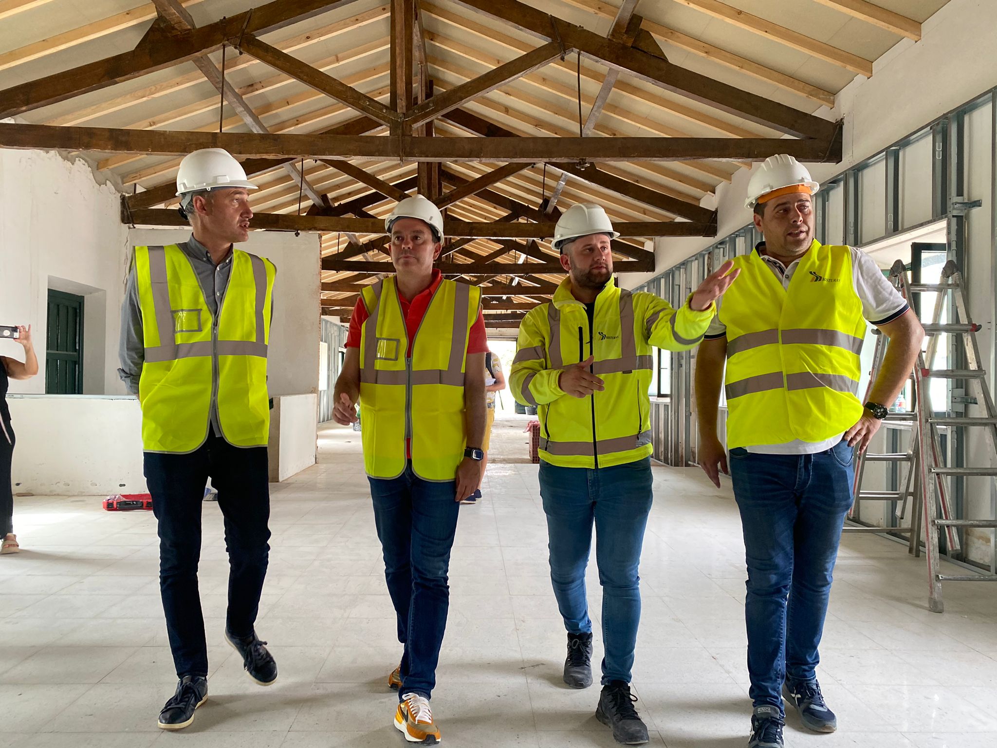 Visita de Francisco Requejo a las obras del Parque Tecnológico de la Aldehuela (2)