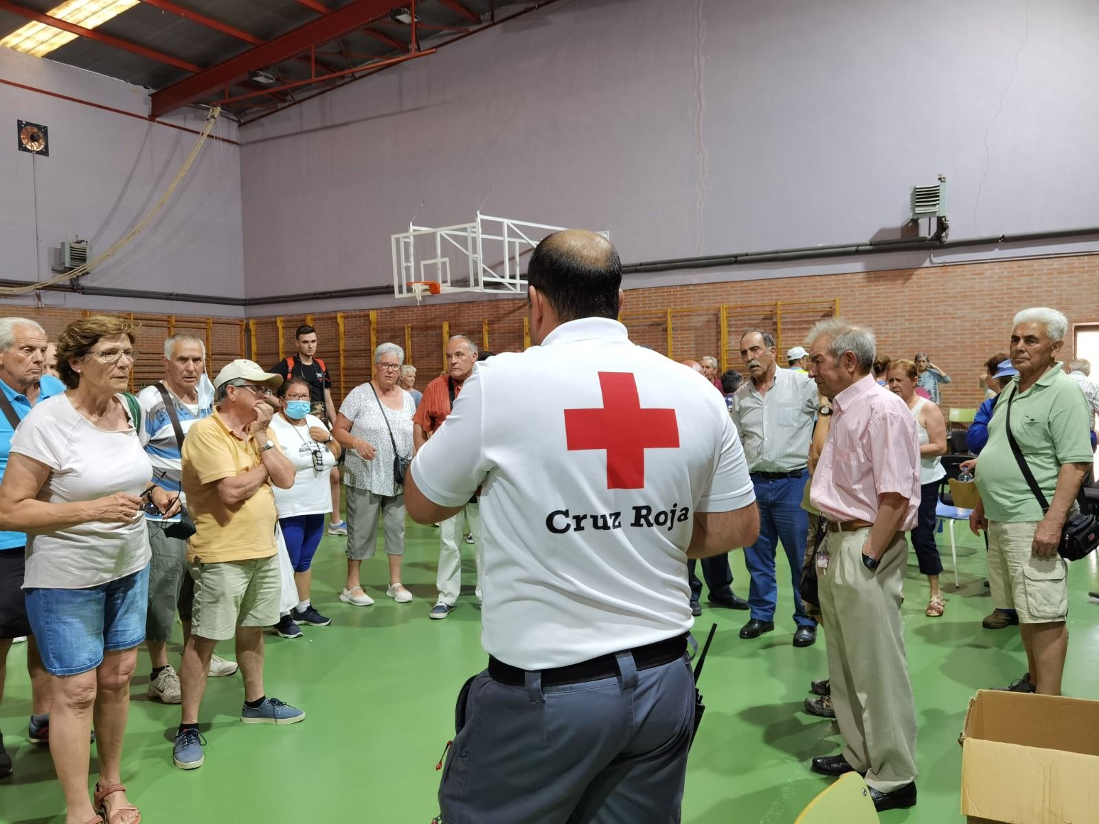 Vecinos de la Sierra de la Culebra evacuados