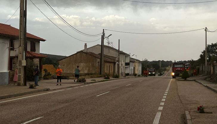 Imagen de la UME en Otero de Bodas