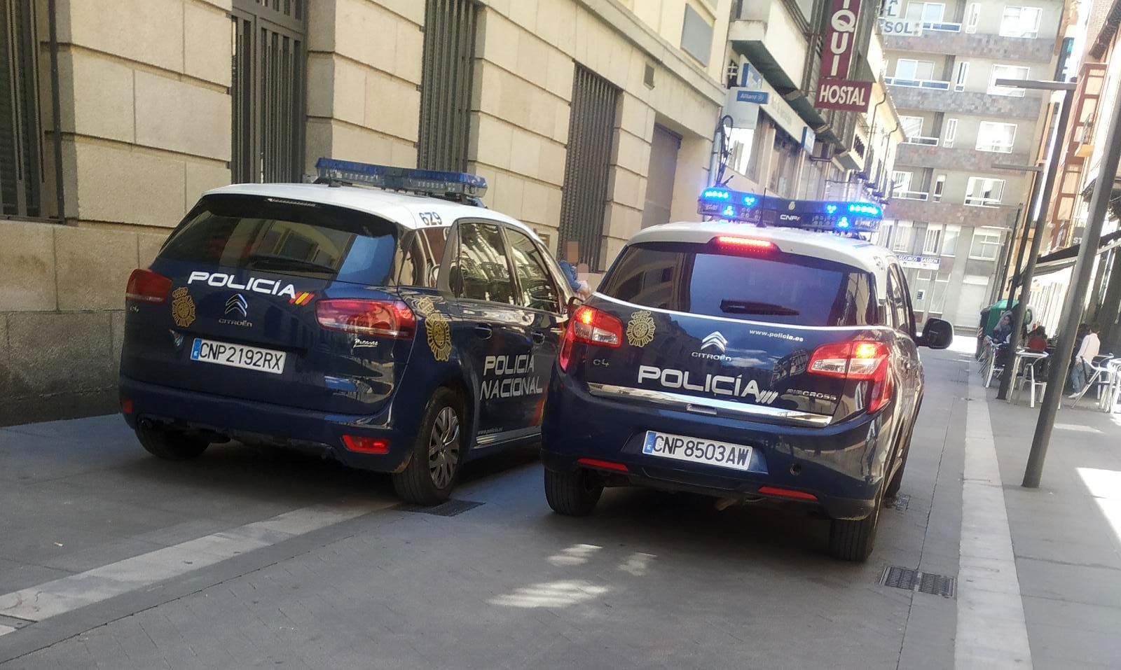 La Policía Nacional en Zamora. Archivo