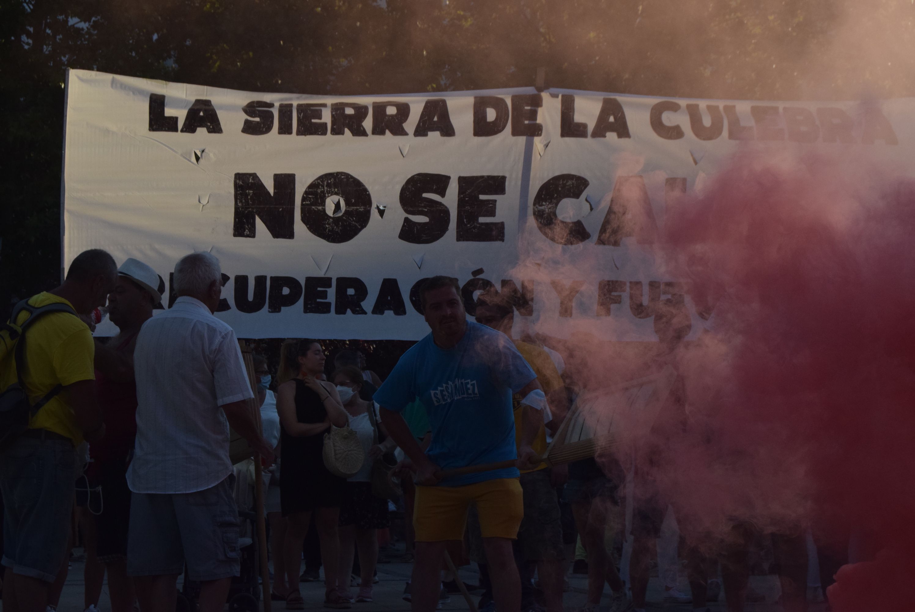 Manifestación por los incendios forestales en la provincia de Zamora. FOTO DAVID BARRUECO (112)