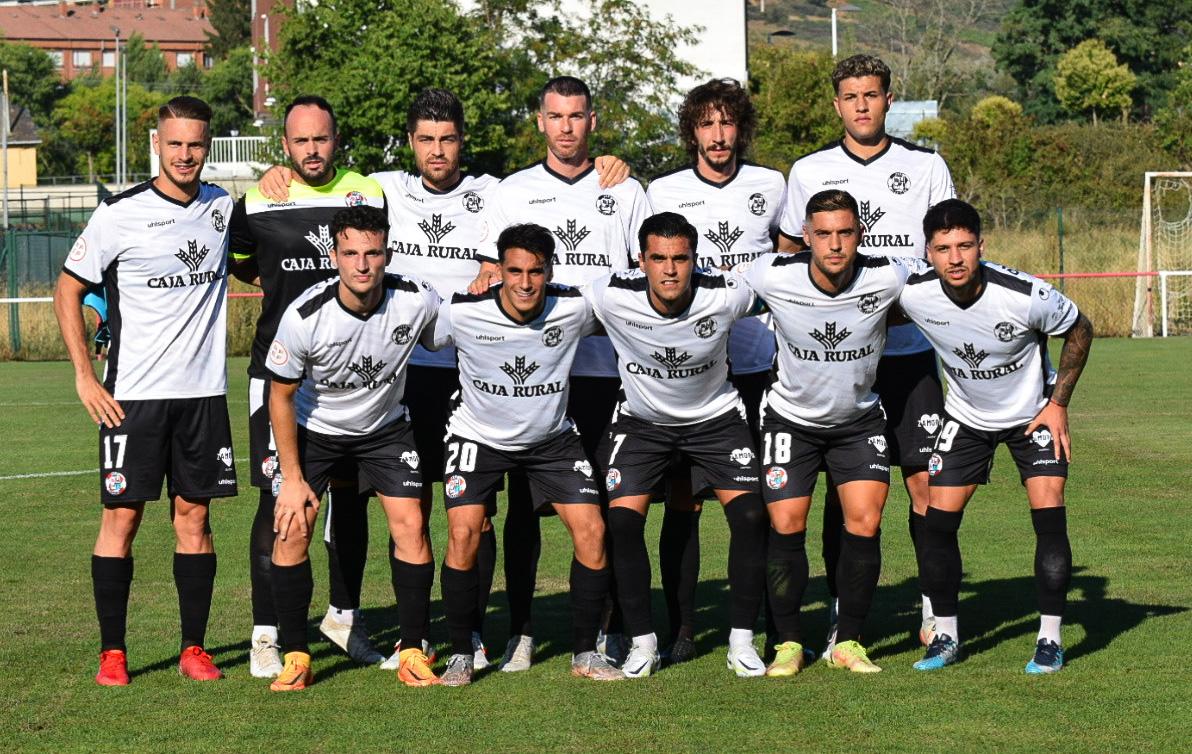 Once inicial del Zamora en el partido de pretemporada frente al Atlético Bembibre. Foto: Zamora C.F.