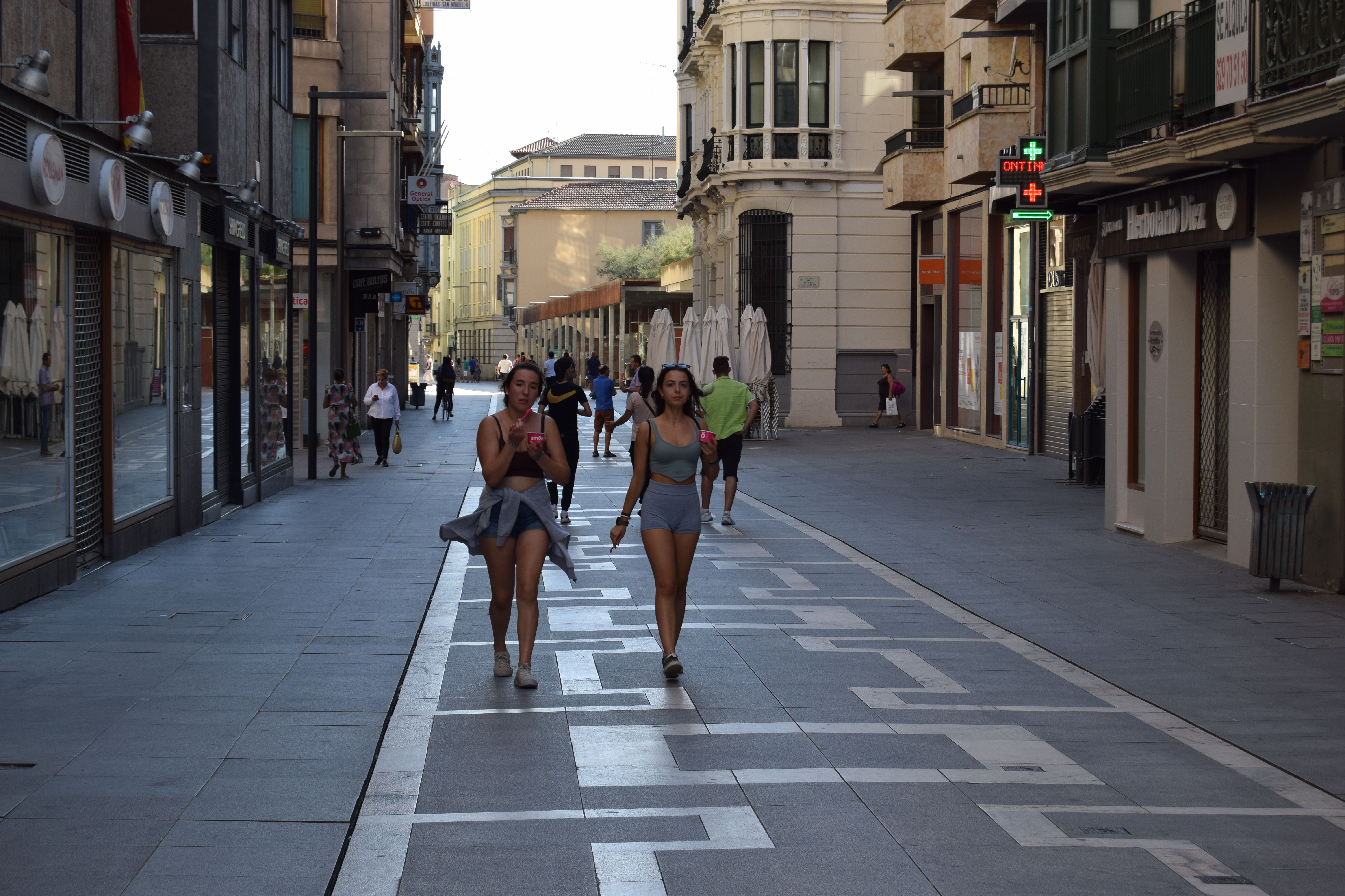 Zamora en plena ola de calor el pasado 2022