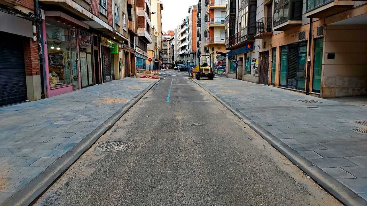 Obras en el centro. Archivo