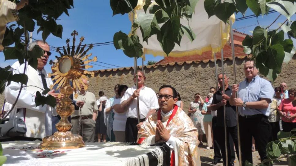 Una edición pasada de La Sacramental en Brime de Urz. Benavente Digital