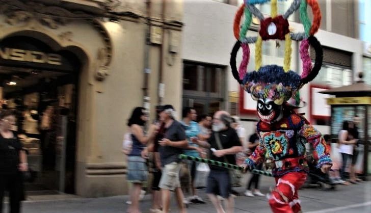 Desfile de Mascaradas el pasado 2018. Foto María Lorenzo