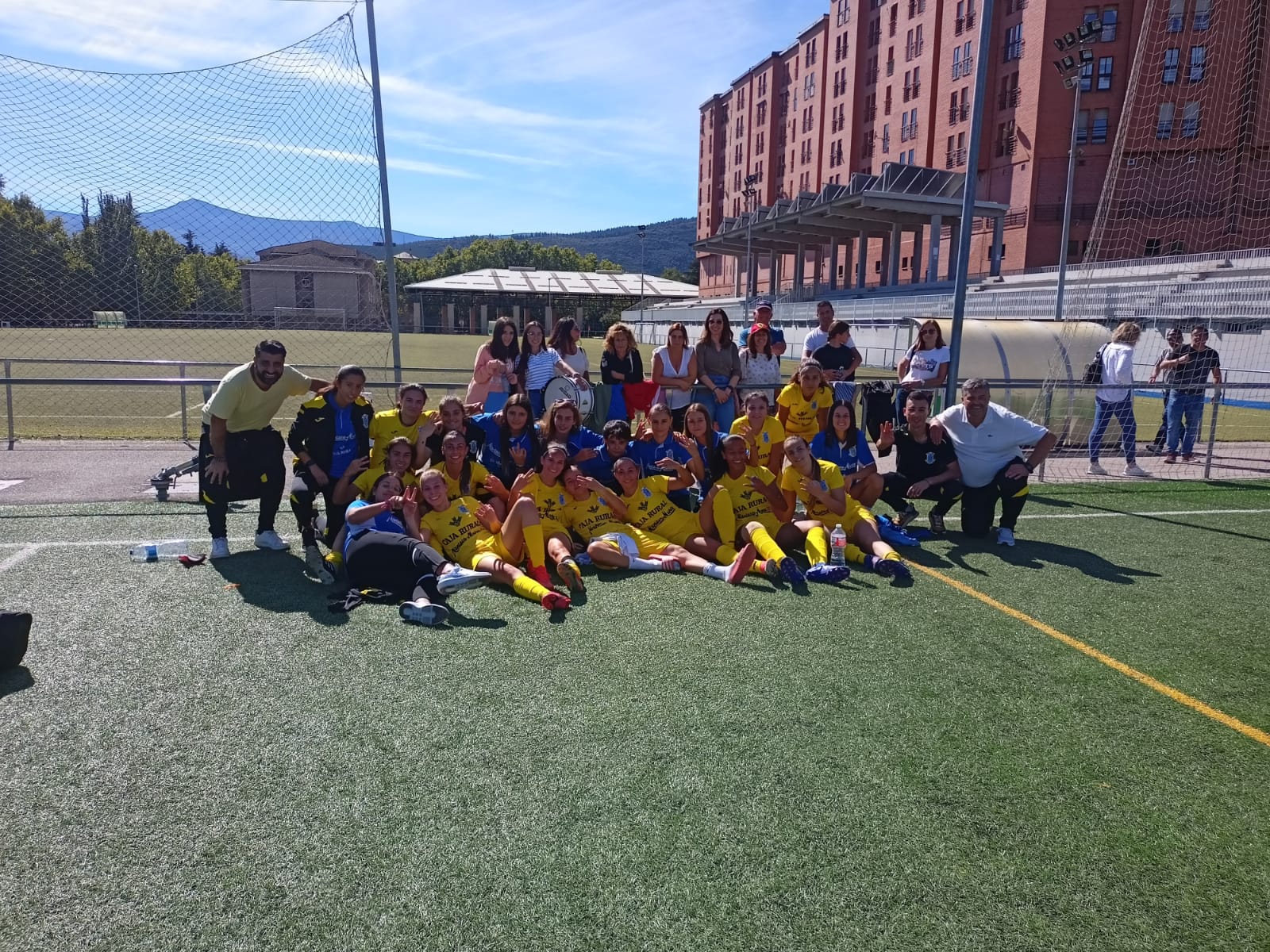 Plantilla de la UD Bovedana femenina