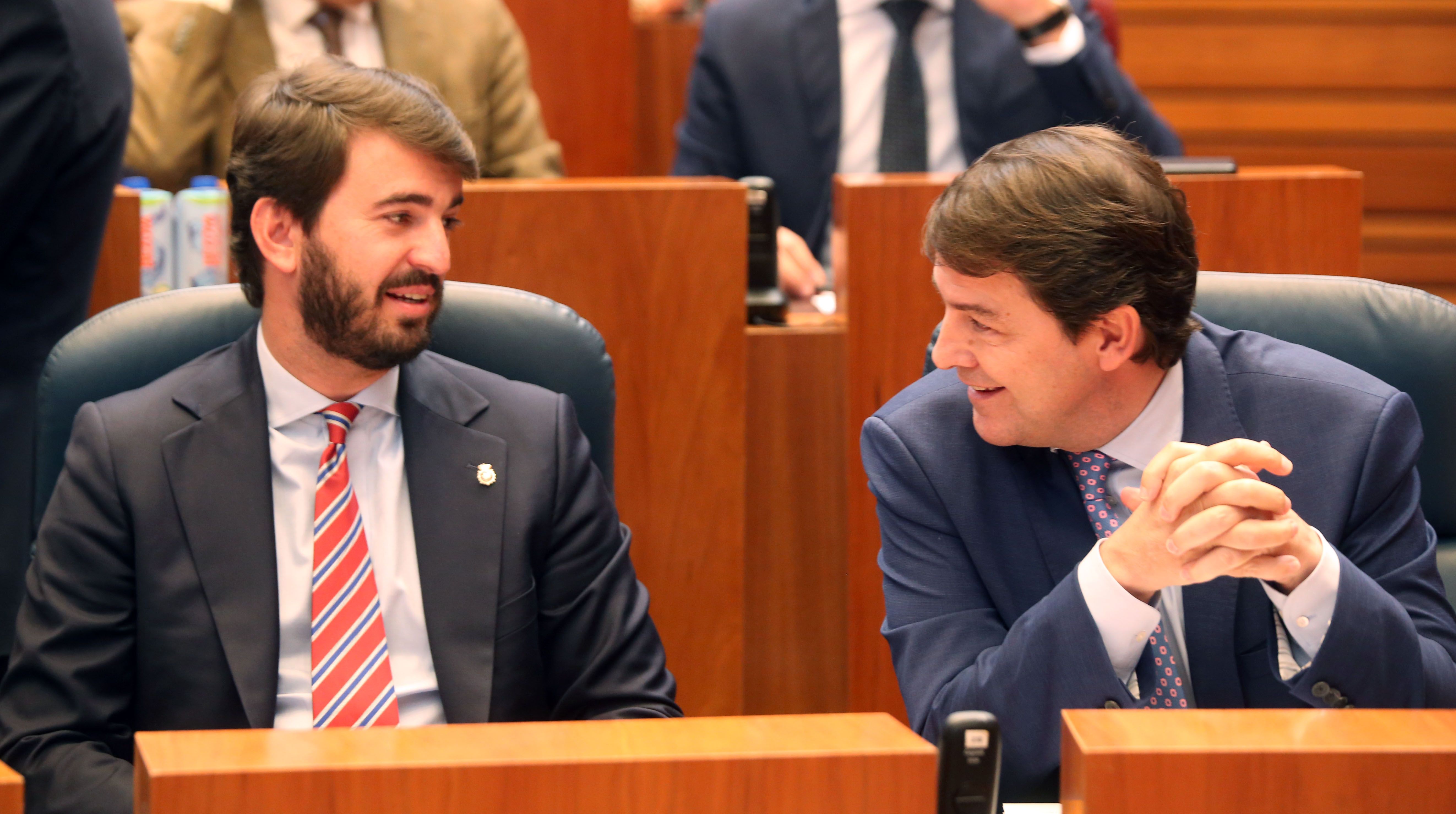 Juan García-Gallardo y Alfonso Fernández Mañueco