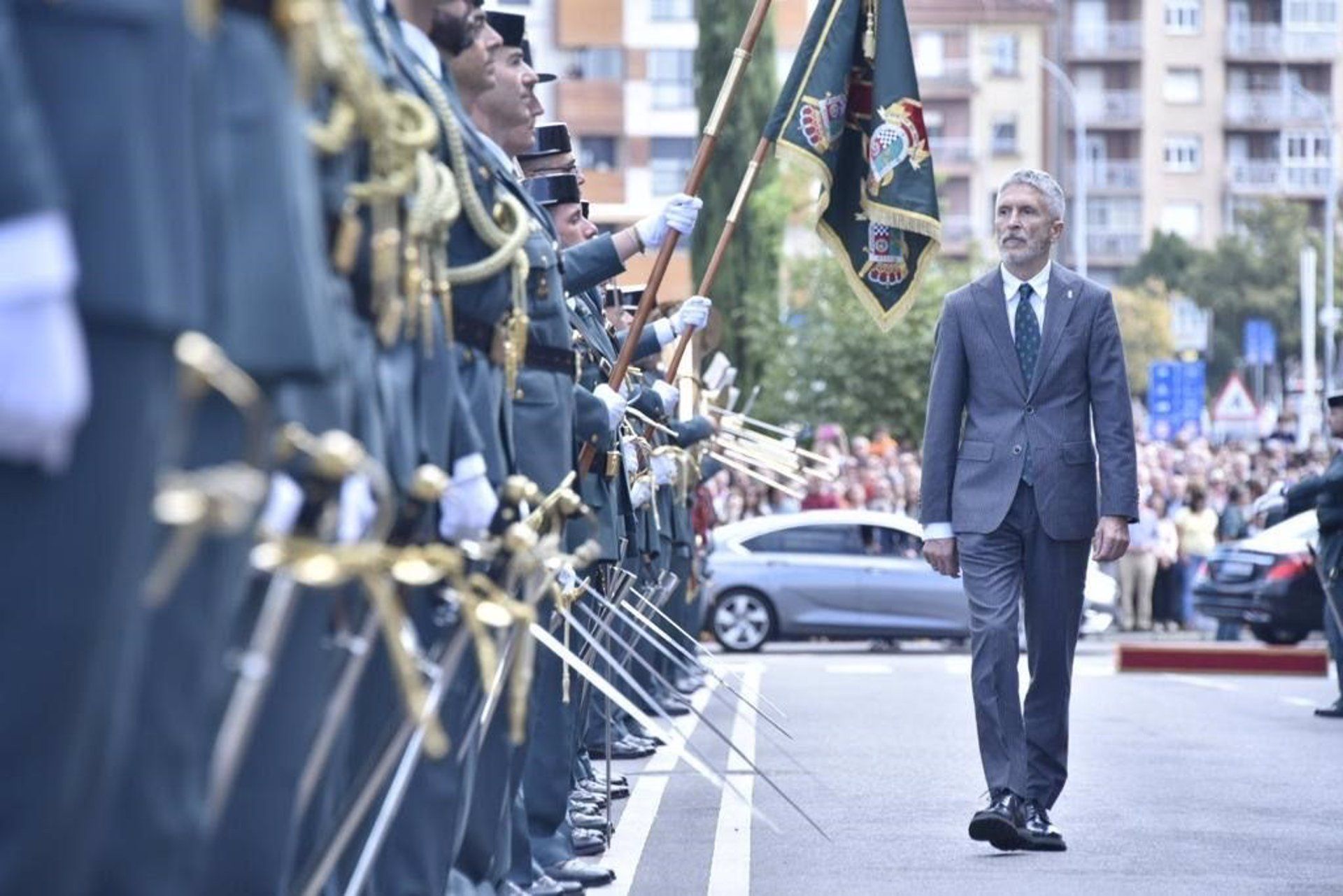 Grande Marlaska este domingo en León