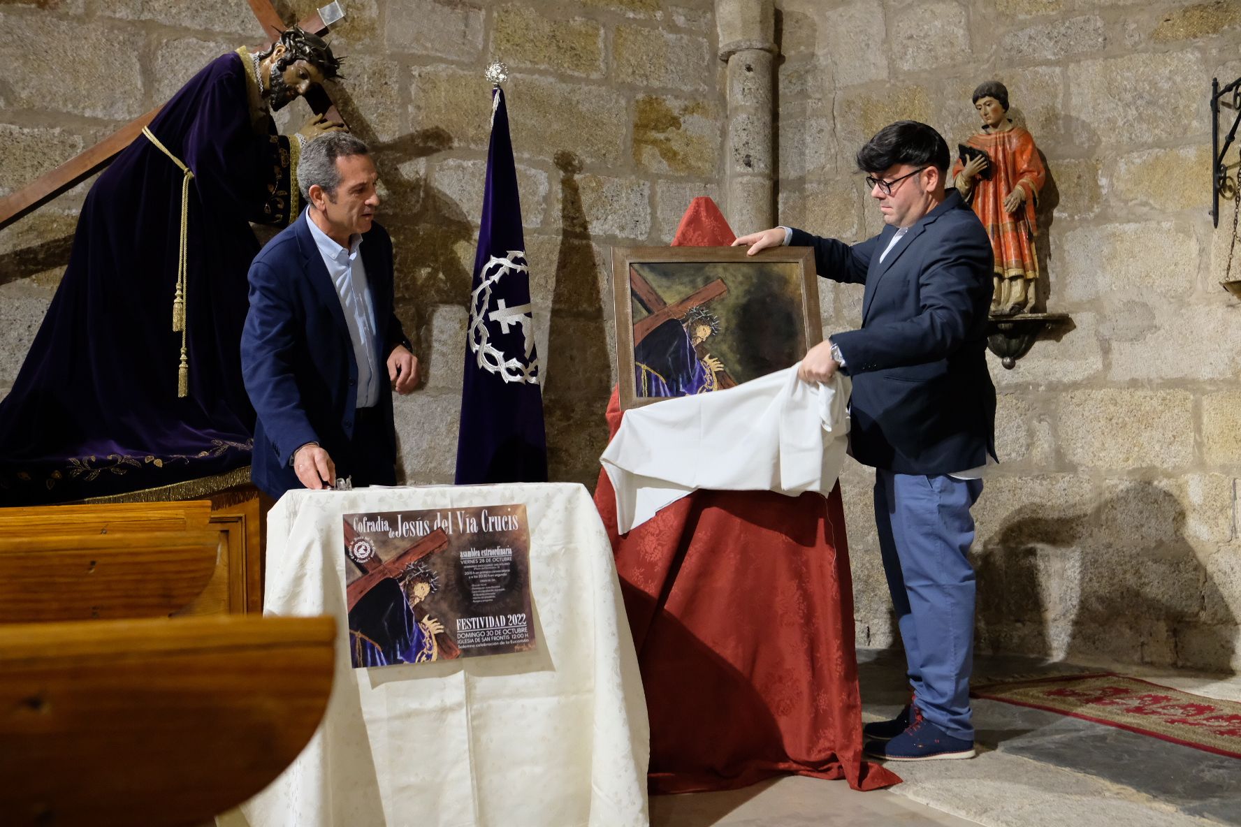 Presentación de los actos de la Cofradía del Vía Crucis