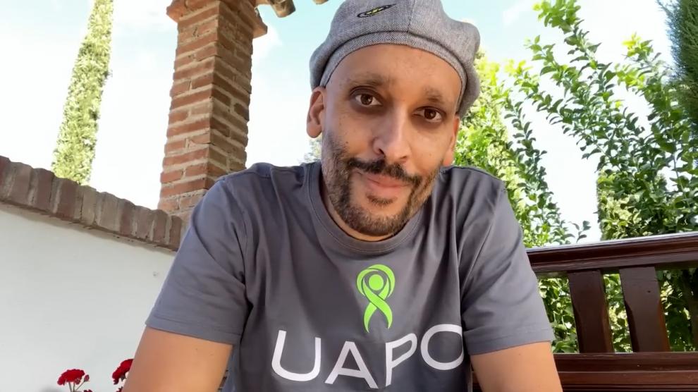 Un instante de un vídeo de Spiriman en sus redes sociales