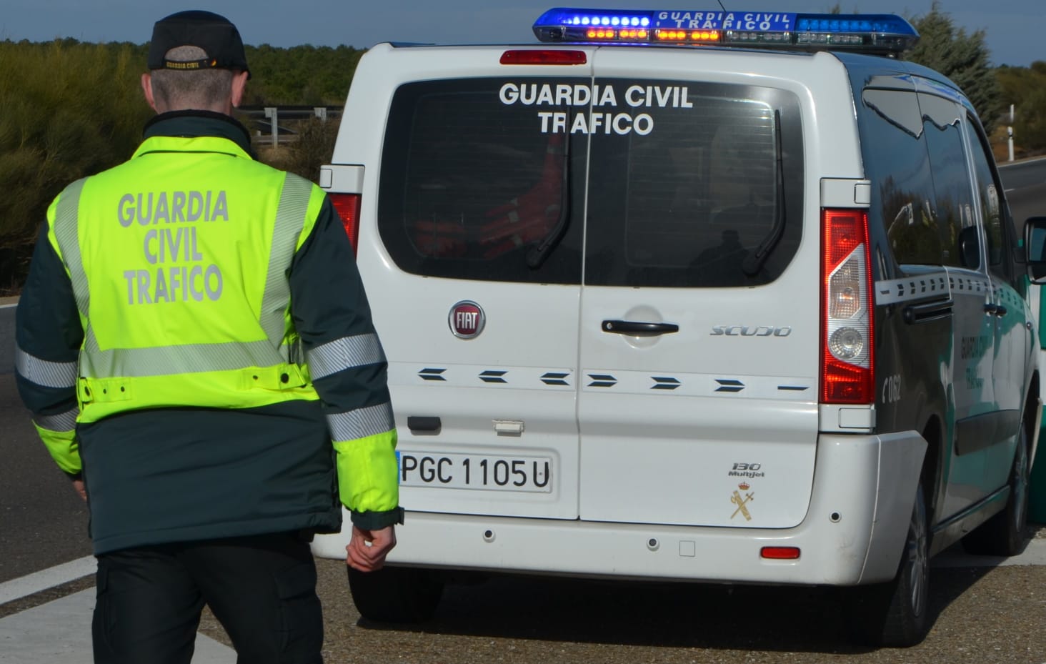 Imagen de archivo de la Guardia Civil de Tráfico en Zamora