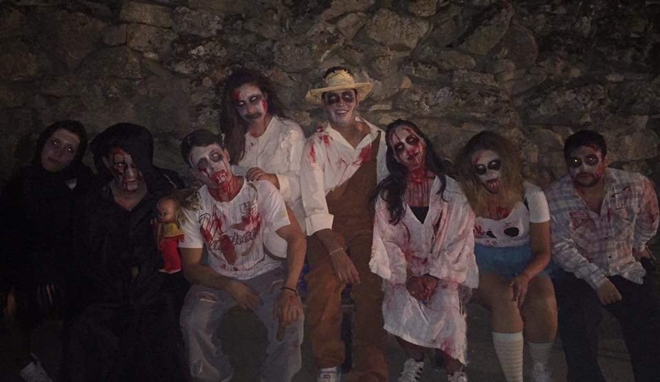 Una fiesta de Halloween en Badilla. 