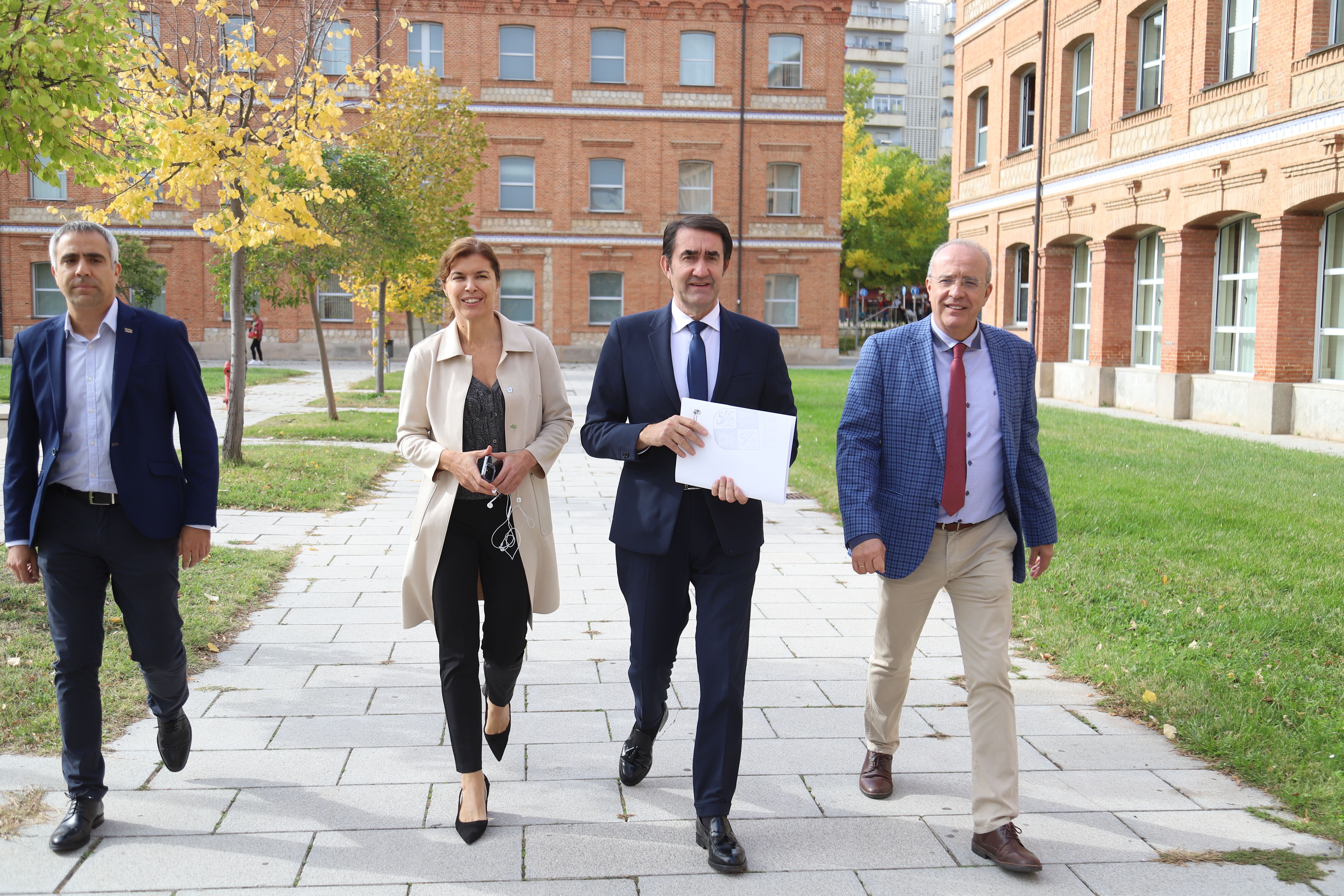 El consejero de Medio Ambiente, Vivienda y Ordenación del Territorio de la Junta de Castilla y León, Juan Carlos Suárez-Quiñones