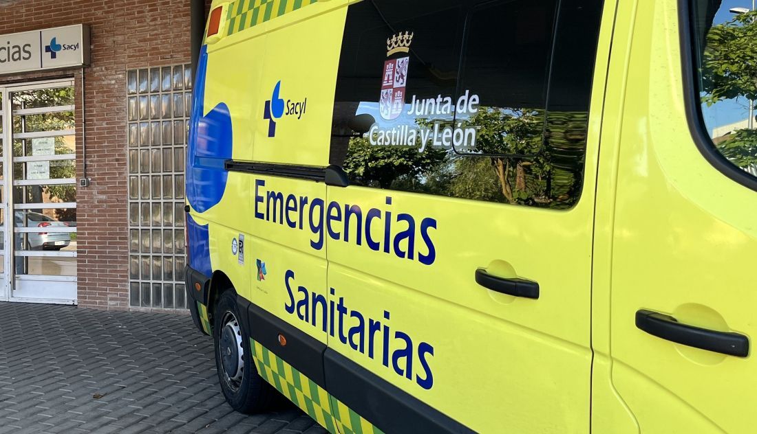 Una ambulancia de emergencias