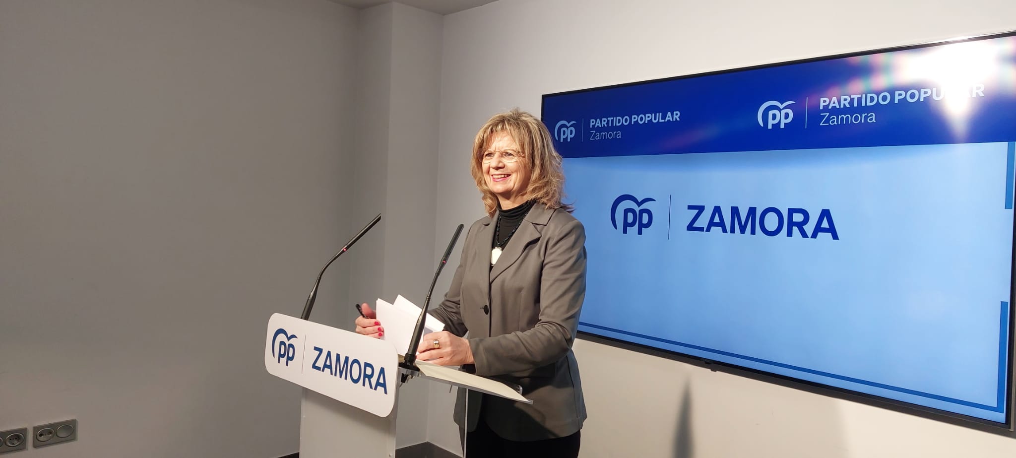 Parlamentaria del Partido Popular por Zamora, Elvira Velasco