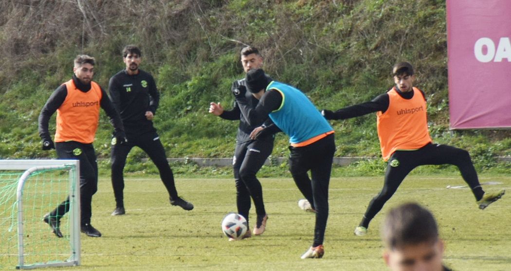 Entrenamiento del Zamora Club de Fútbol