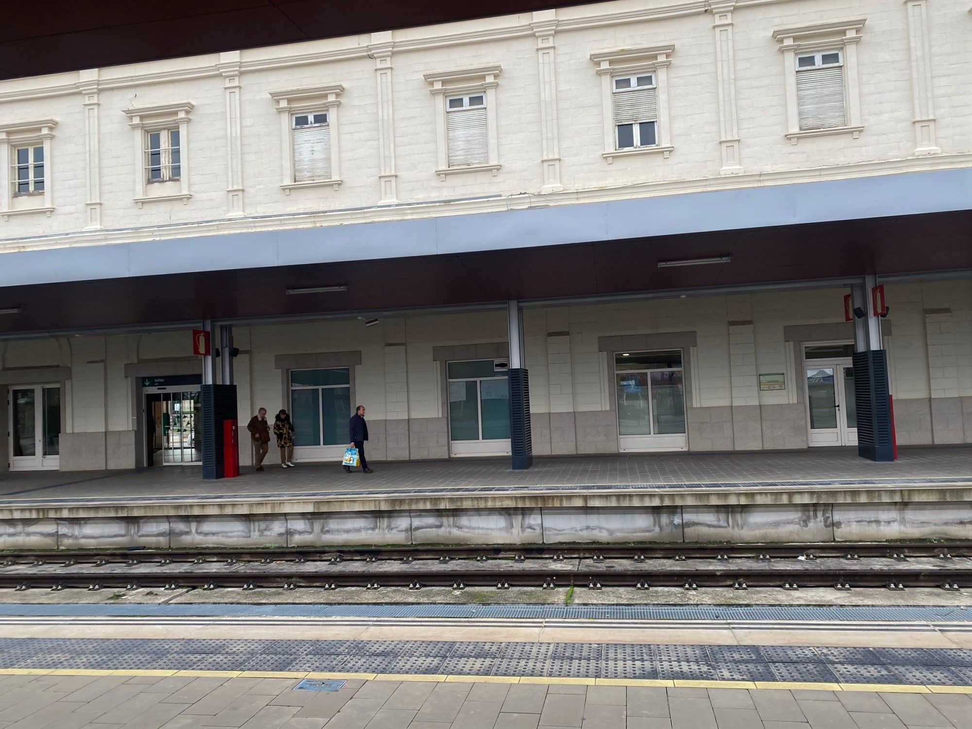 Imagen de la estación de tren de Zamora. Archivo.