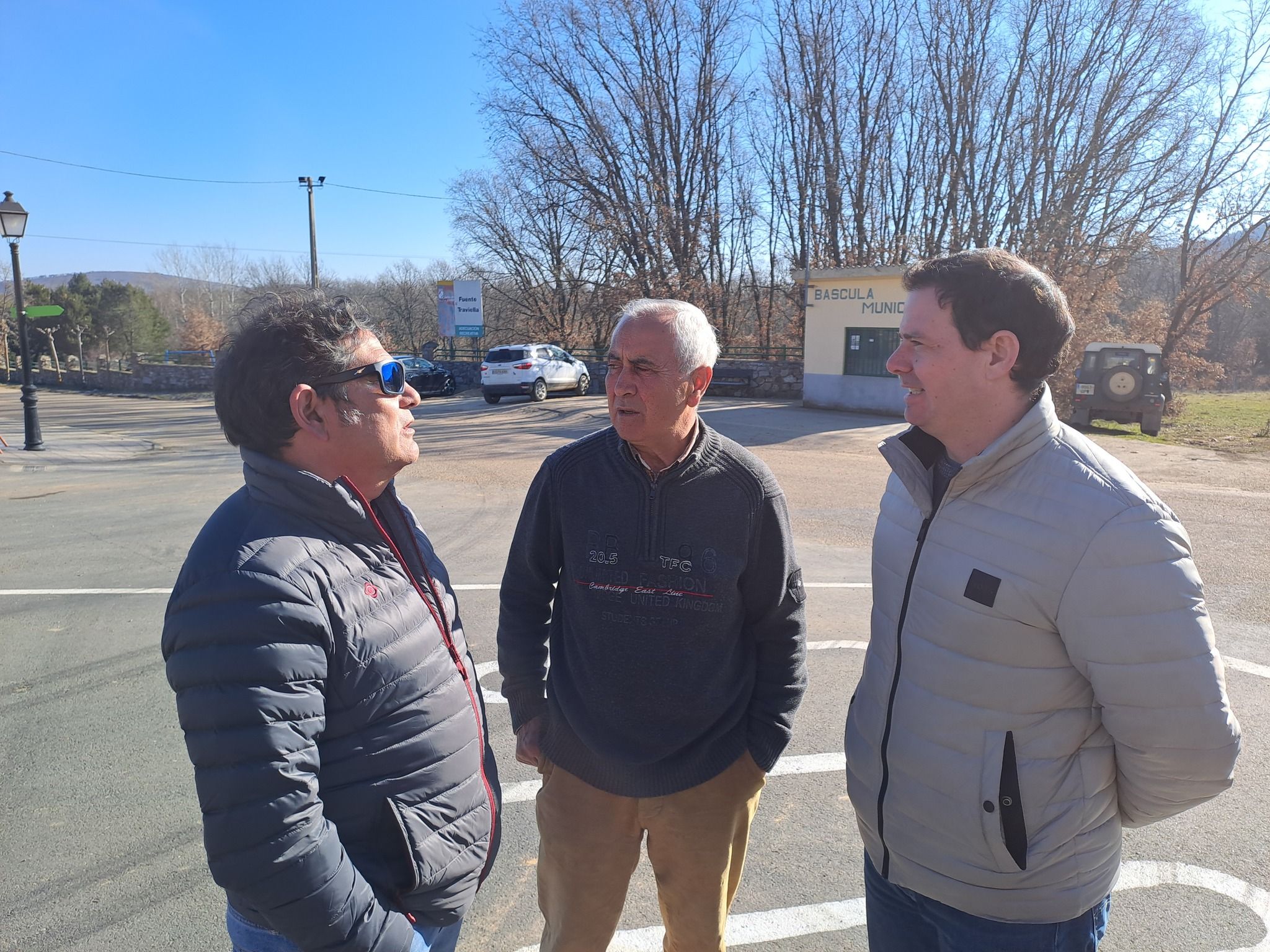 PSOE Diputación de Zamora. Ángel Calleja y Antonio Juárez en Ferreras de Abajo