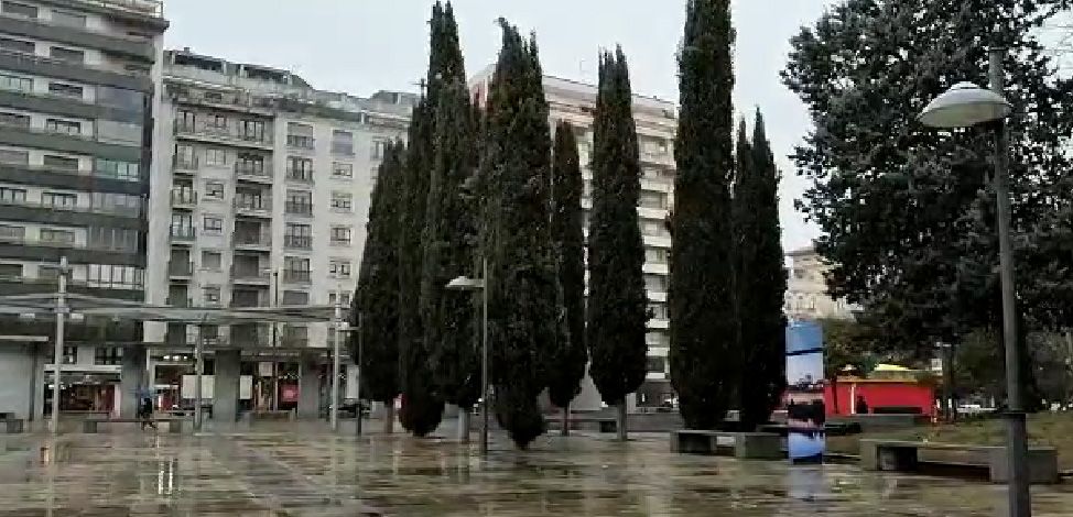 La nieve tiñe de blanco Zamora