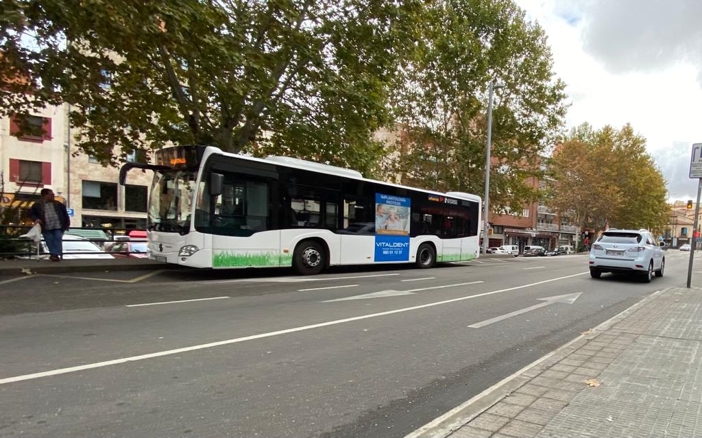 Autobús urbano de Zamora. Archivo.