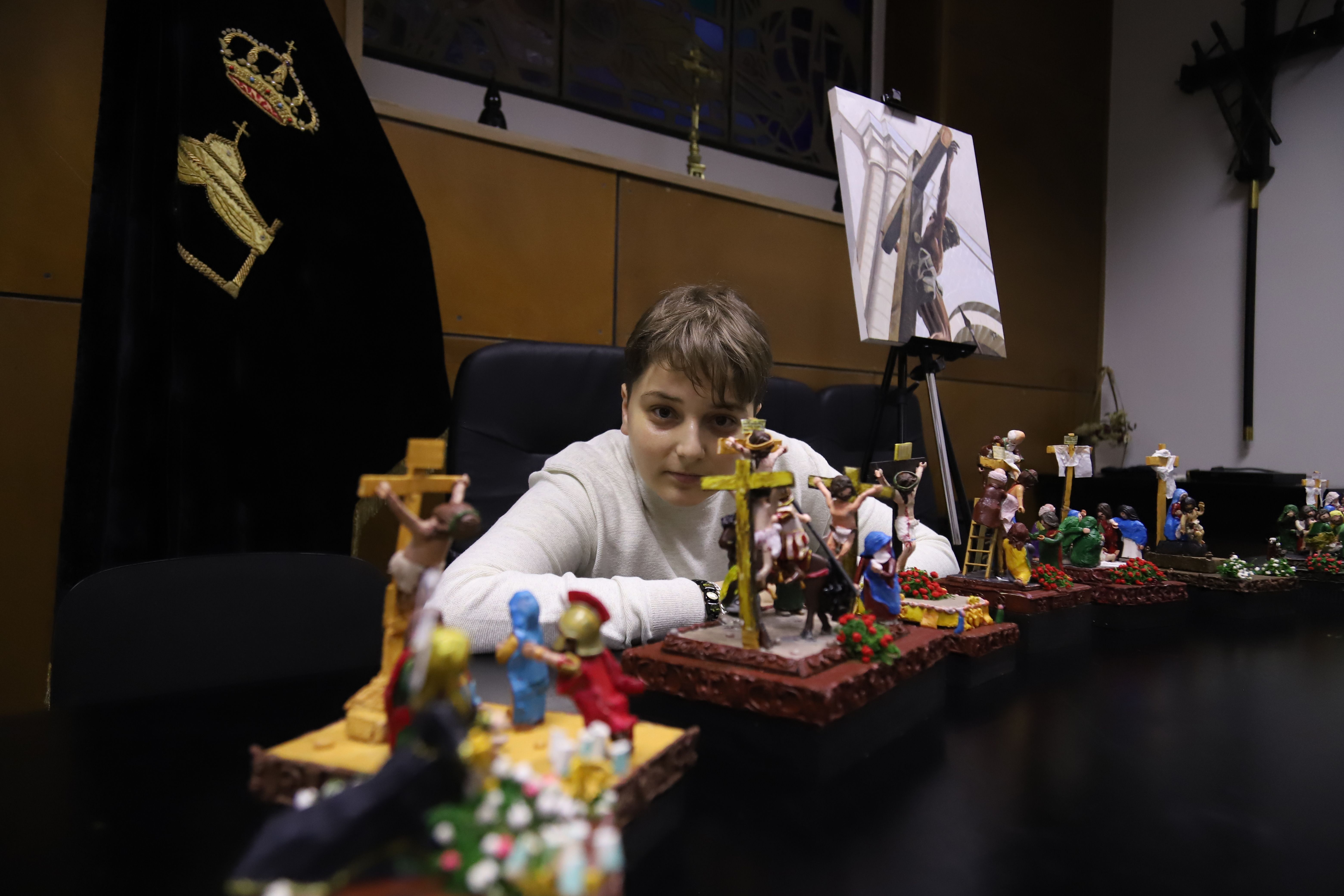 Exposición de maquetas de la Semana Santa por Mario Vergel 