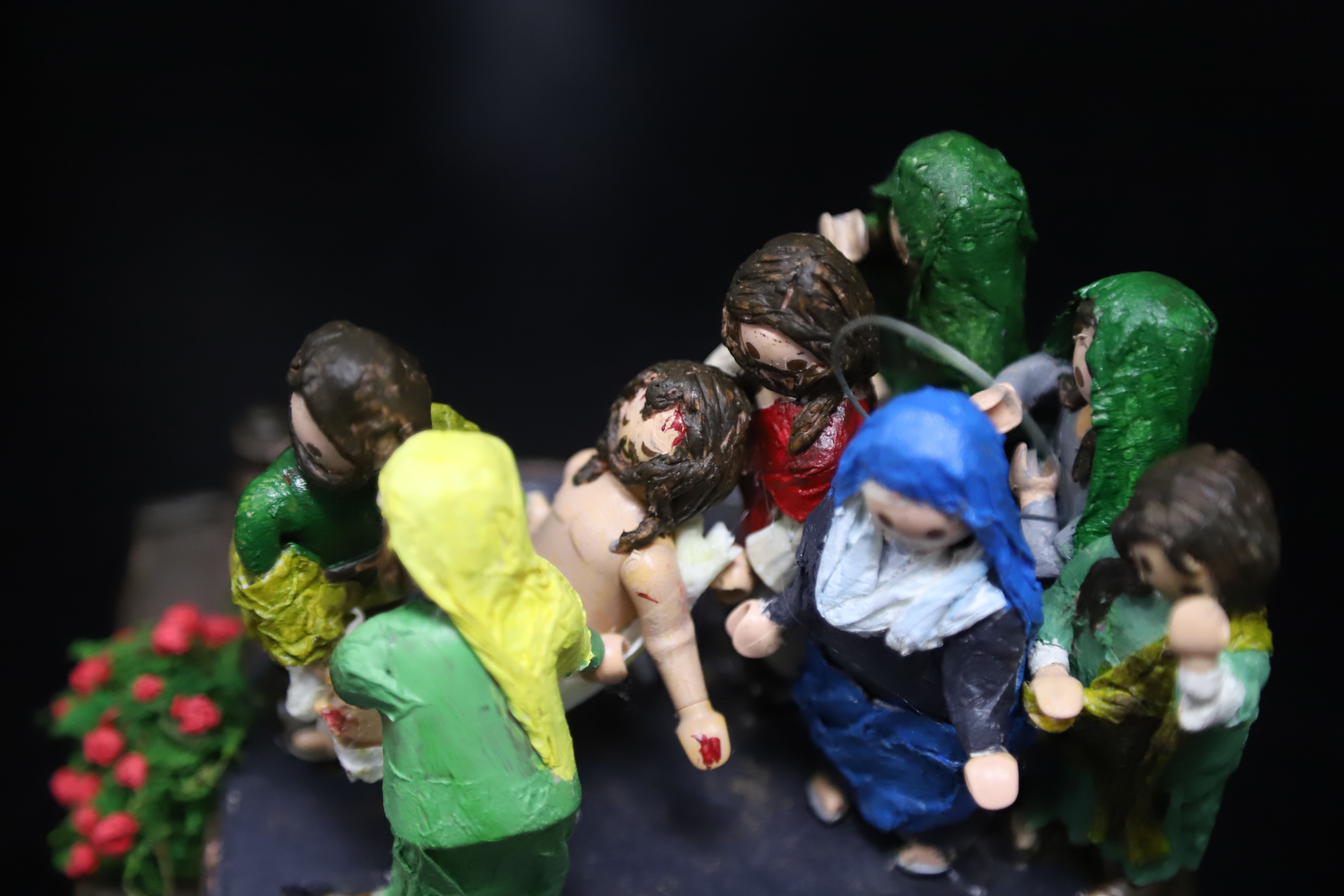 Exposición de maquetas de la Semana Santa por Mario Vergel 