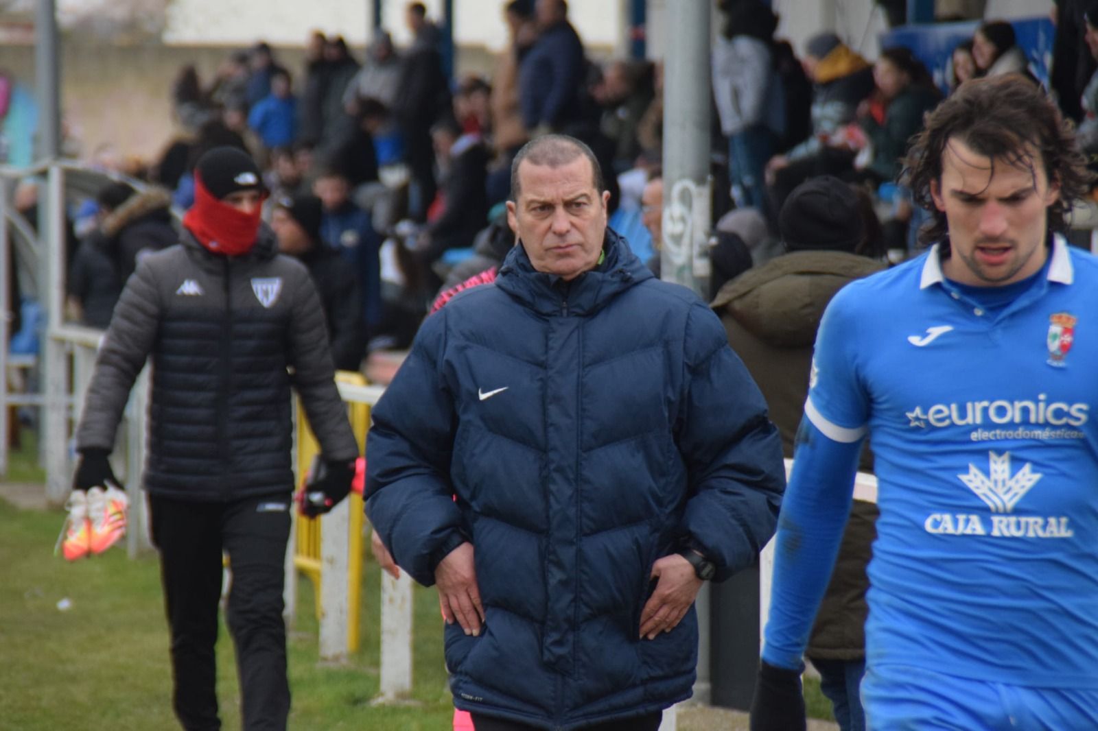 Álvarez Tomé en Villaralbo en el día de ayer