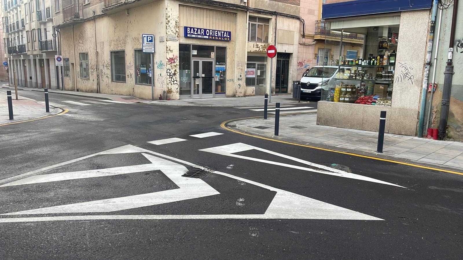 Imagen de la zona que ha sido catalogada de bajas emisiones en Zamora