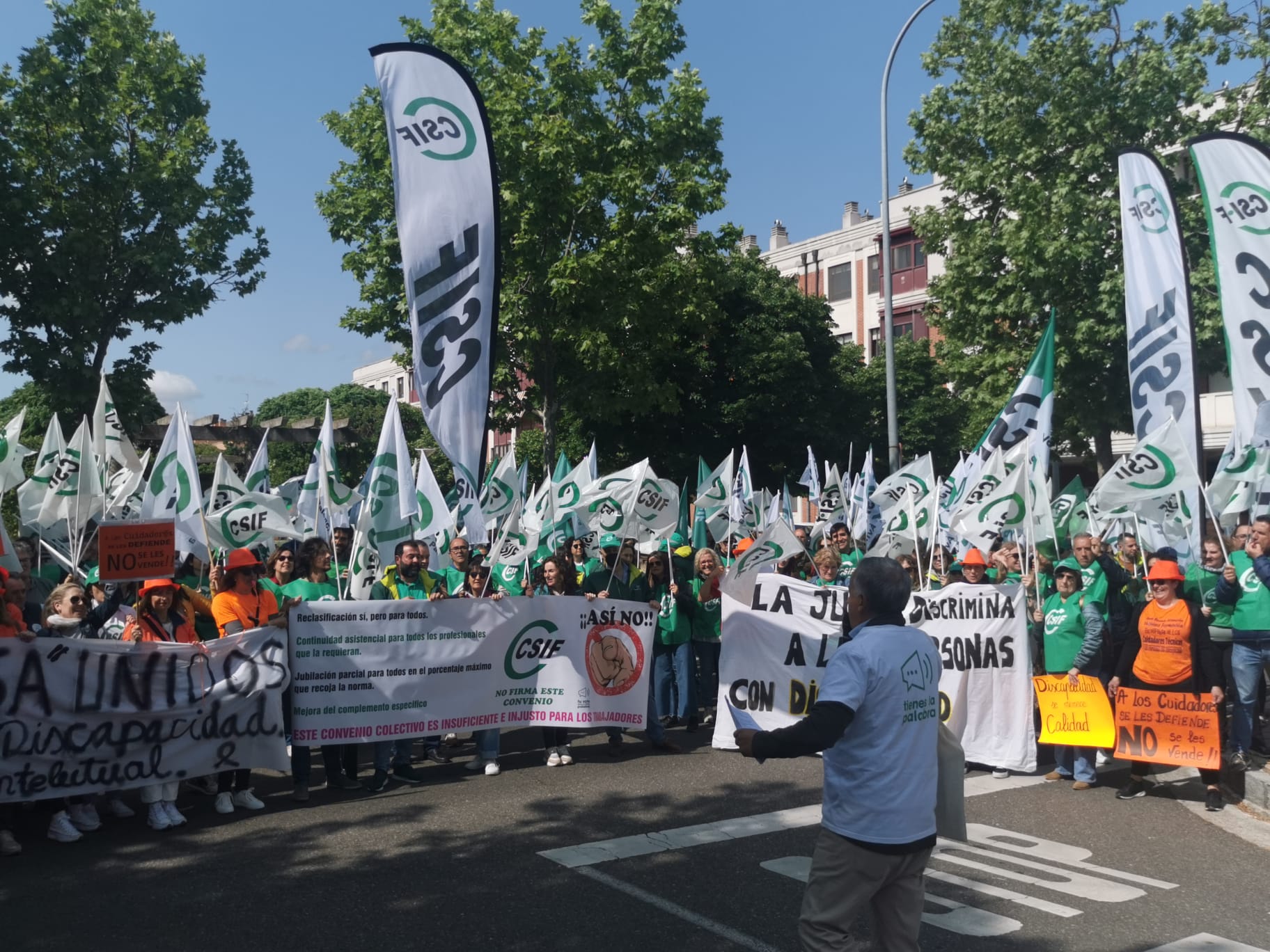 CSIF vence las elecciones sindicales de Justicia y Administración General y anuncia nuevas concentraciones