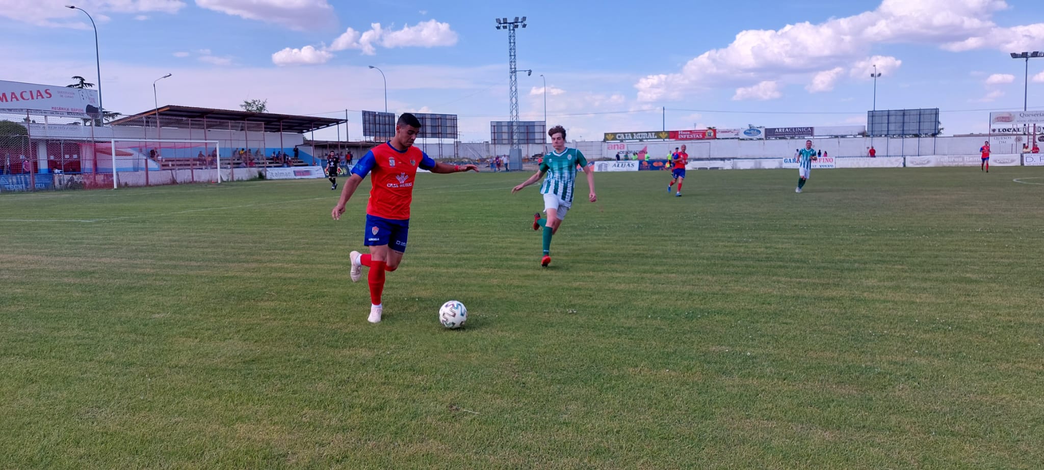 Un partido del CD Benavente.