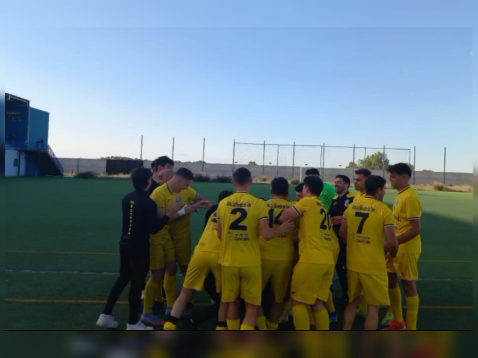 Celebración del ascenso de la Bovedana