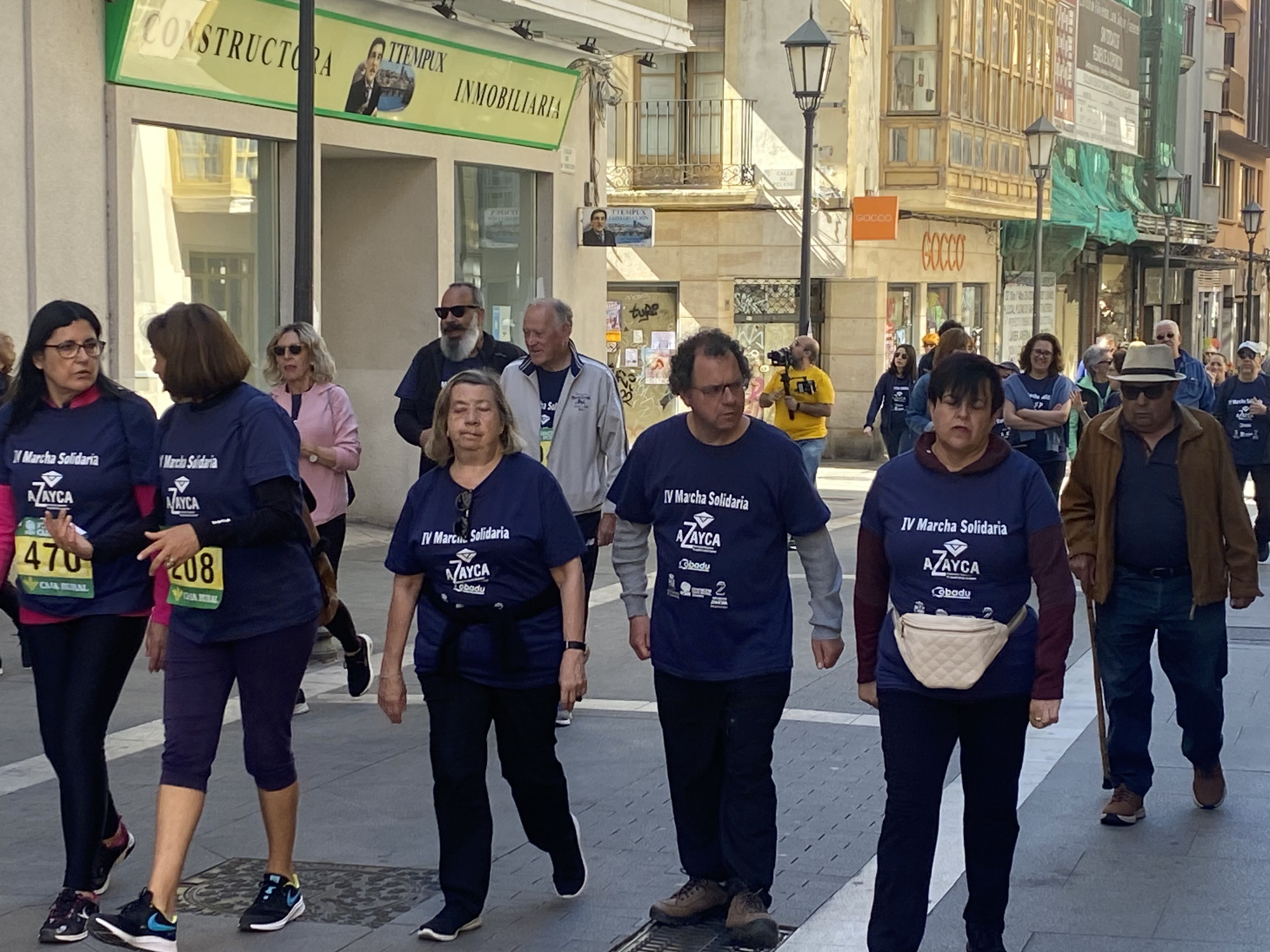 Cuarta Marcha solidaria de AZAYCA 