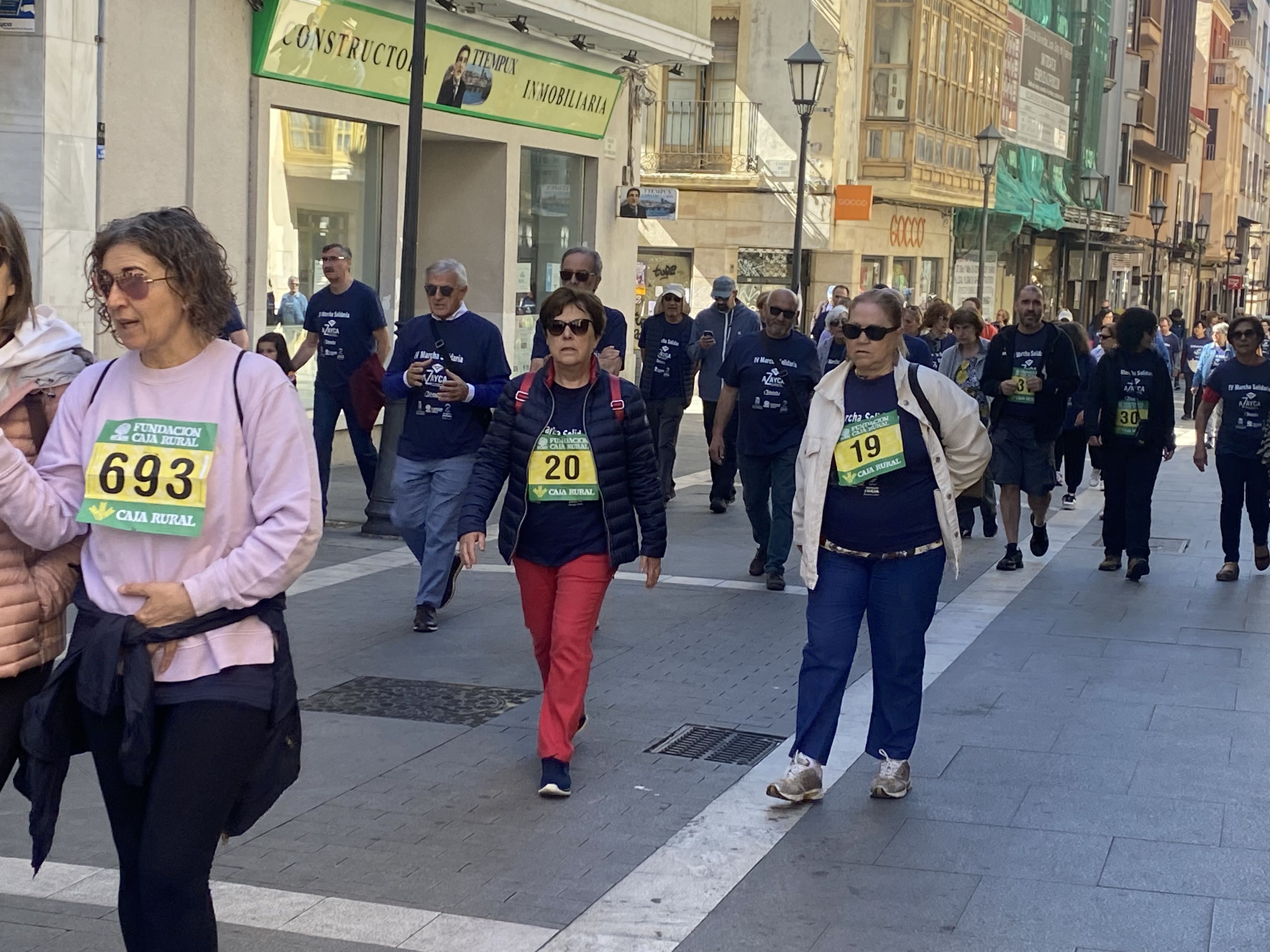 Cuarta Marcha solidaria de AZAYCA 