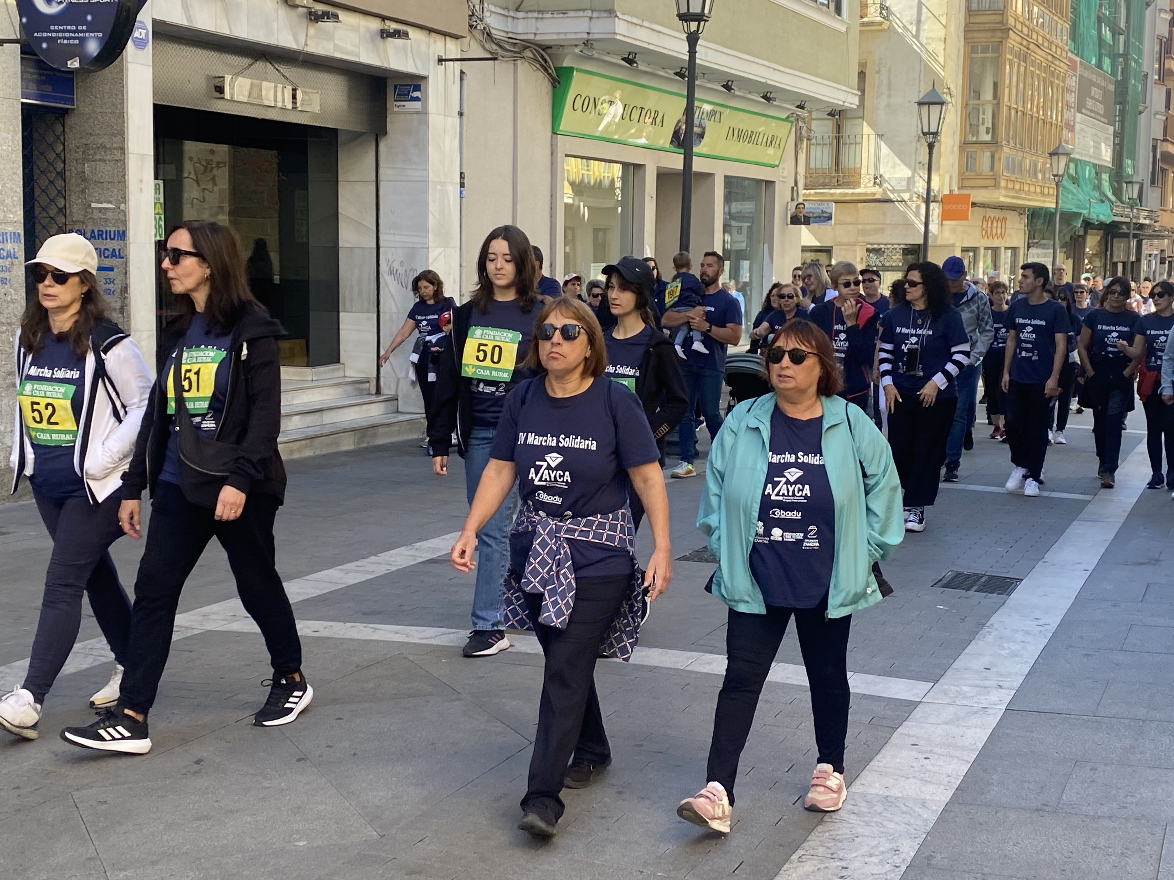 Cuarta Marcha solidaria de AZAYCA 