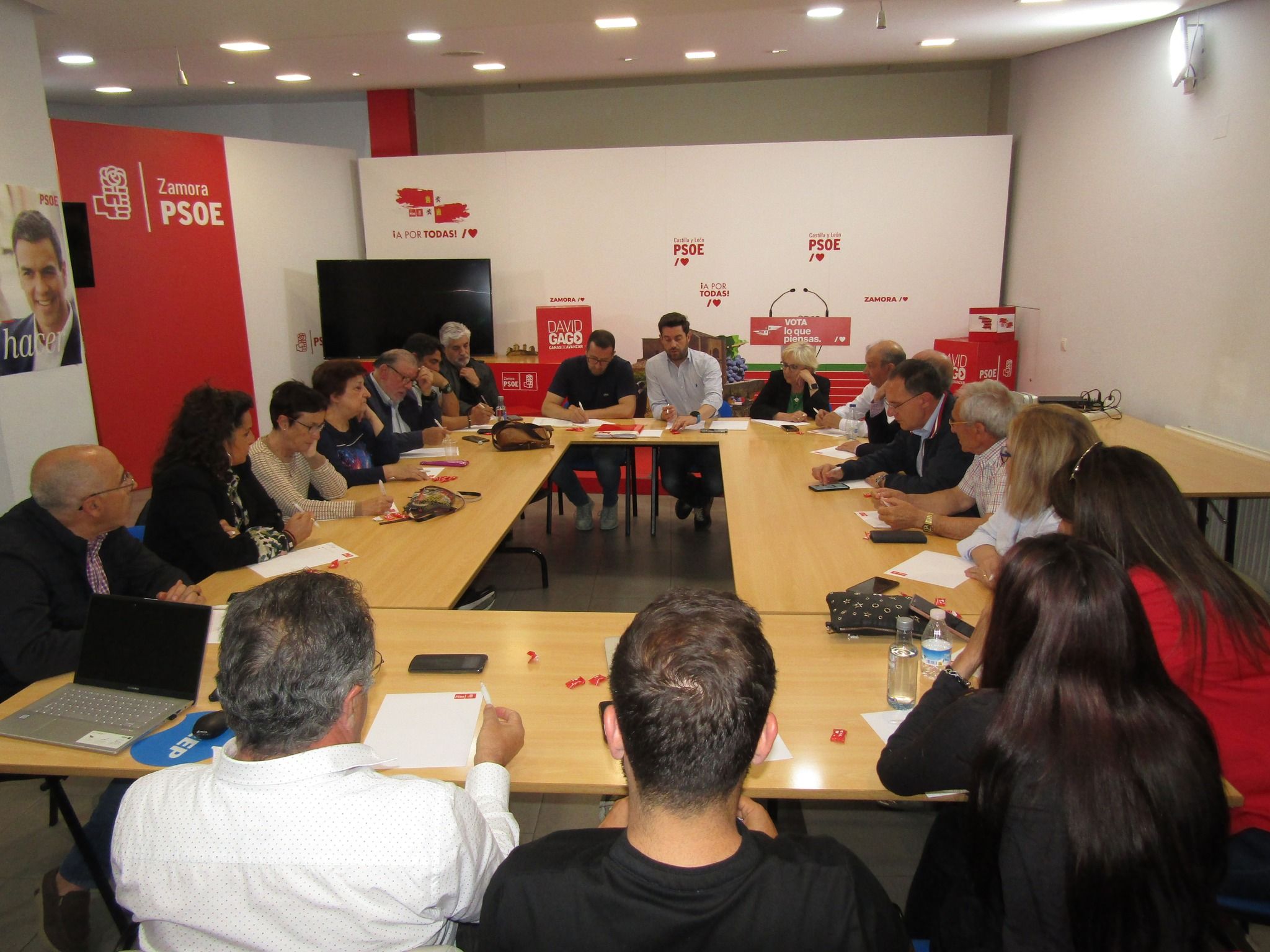 PSOE Zamora. Reunión Comisión Ejecutiva Provincial 