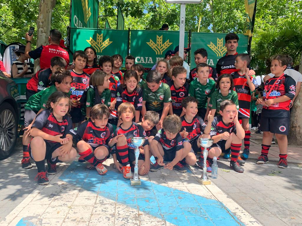 La cantera zamorana disfruta en Valladolid del Festival Nacional de Rugby