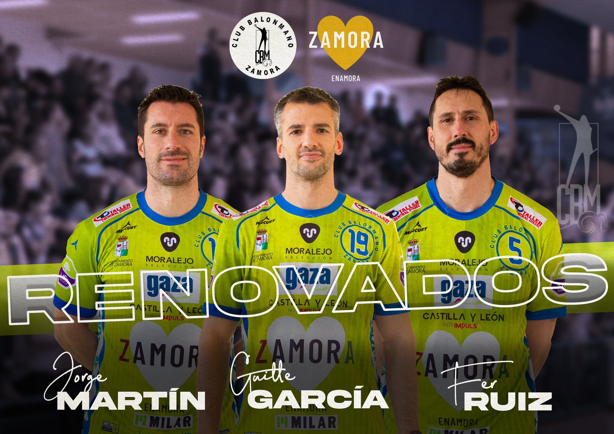 Renovaciones en Balonmano Zamora